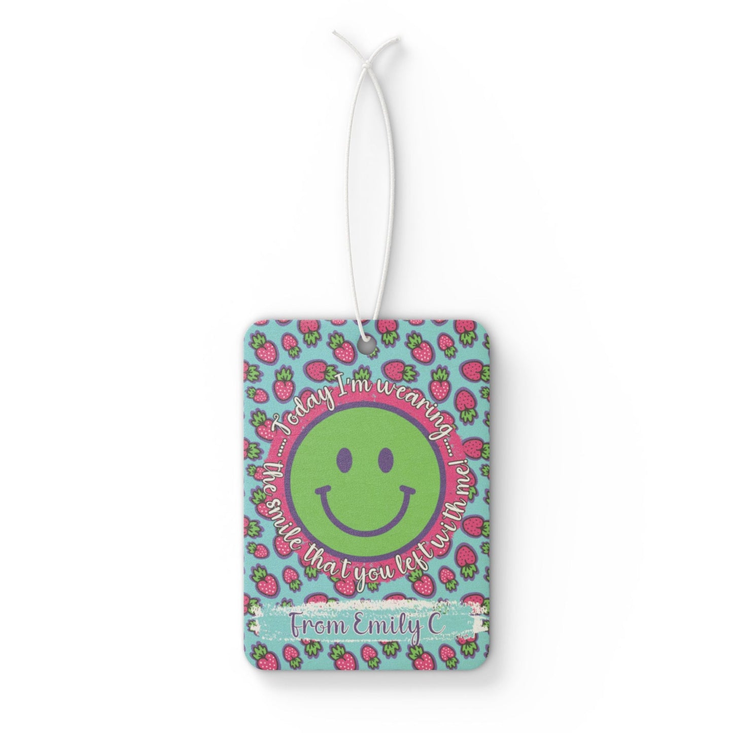 Custom Air Freshener Gift Tags - Add your own note / words of affirmation - Solei Designs