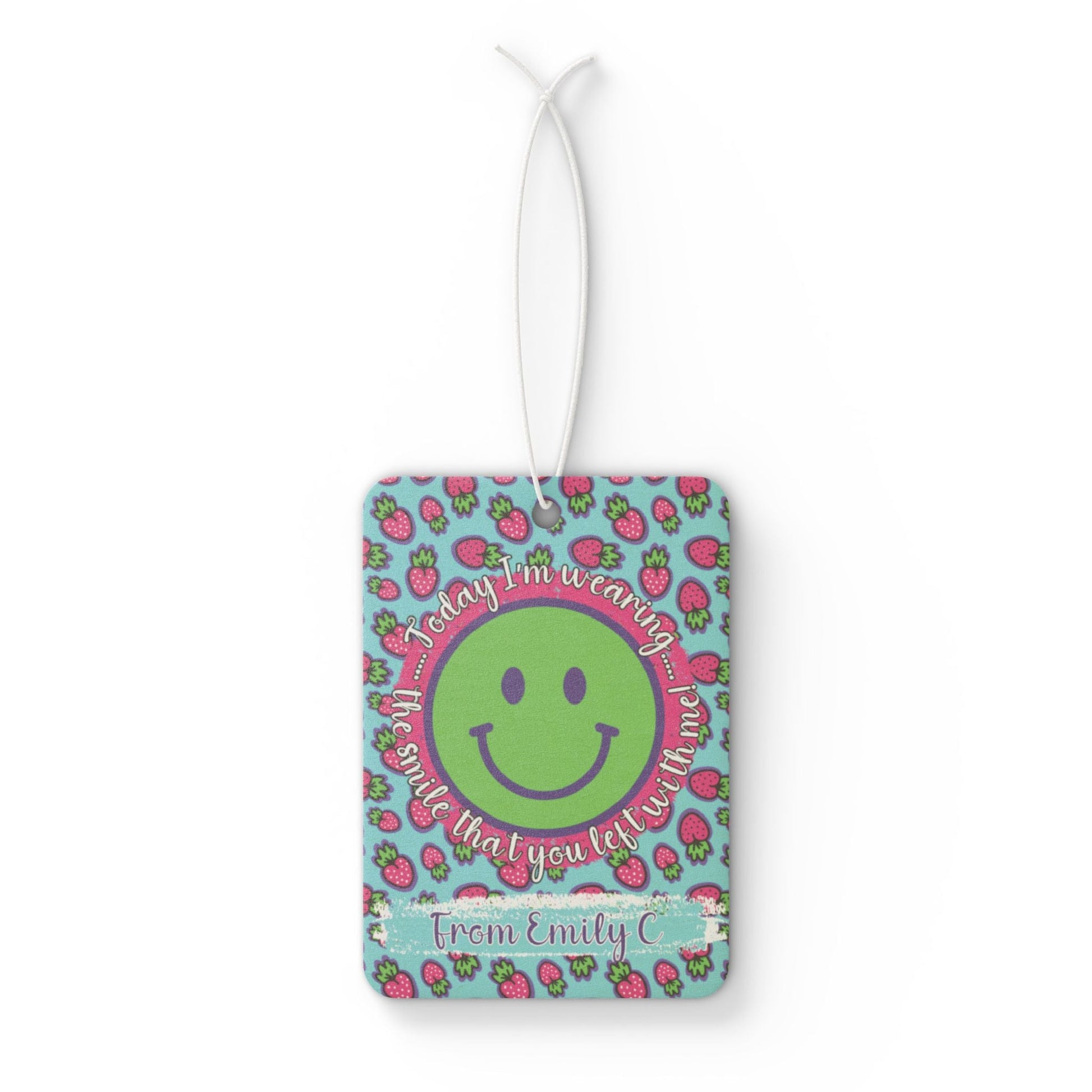 Custom Air Freshener Gift Tags - Add your own note / words of affirmation - Solei Designs