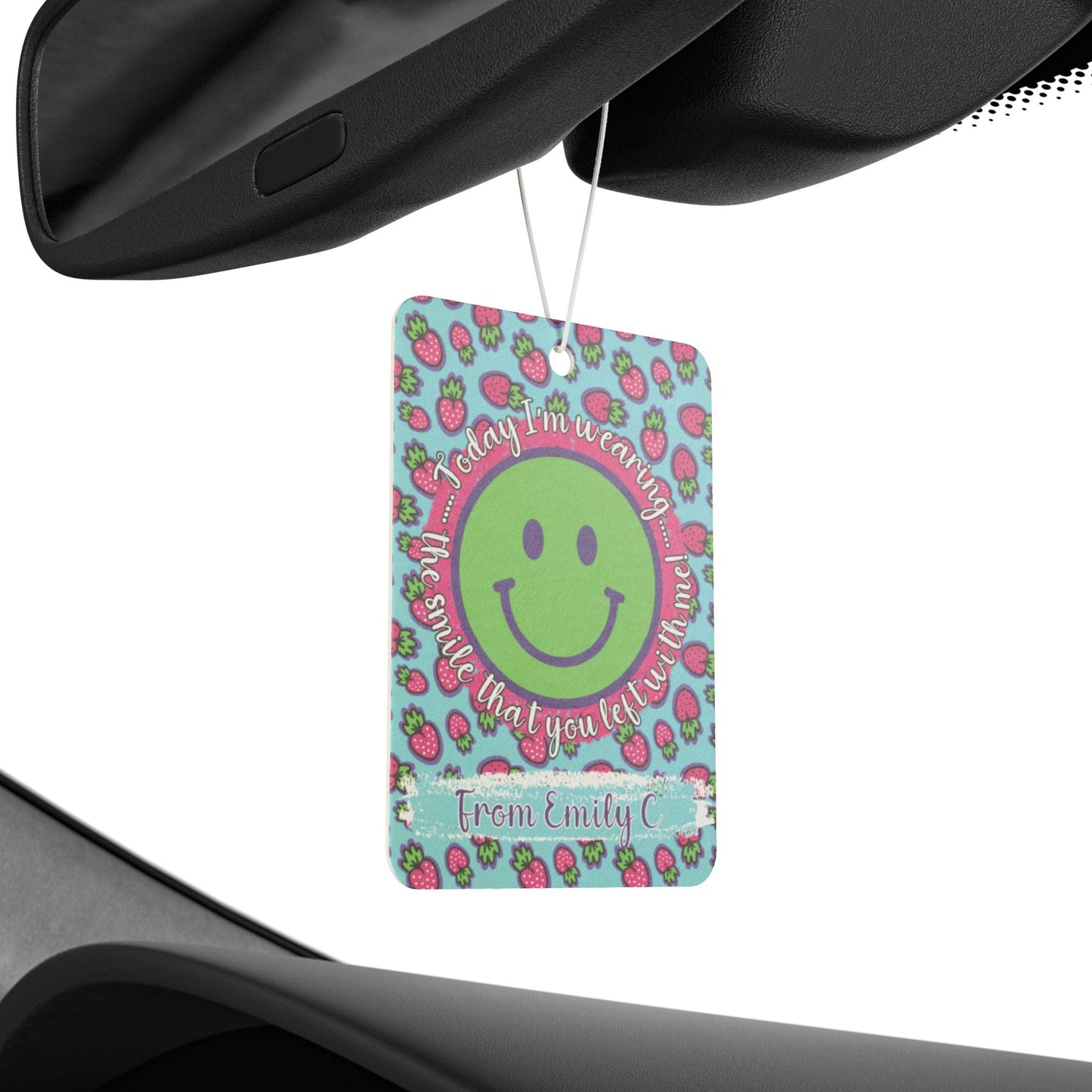 Custom Air Freshener Gift Tags - Add your own note / words of affirmation - Solei Designs