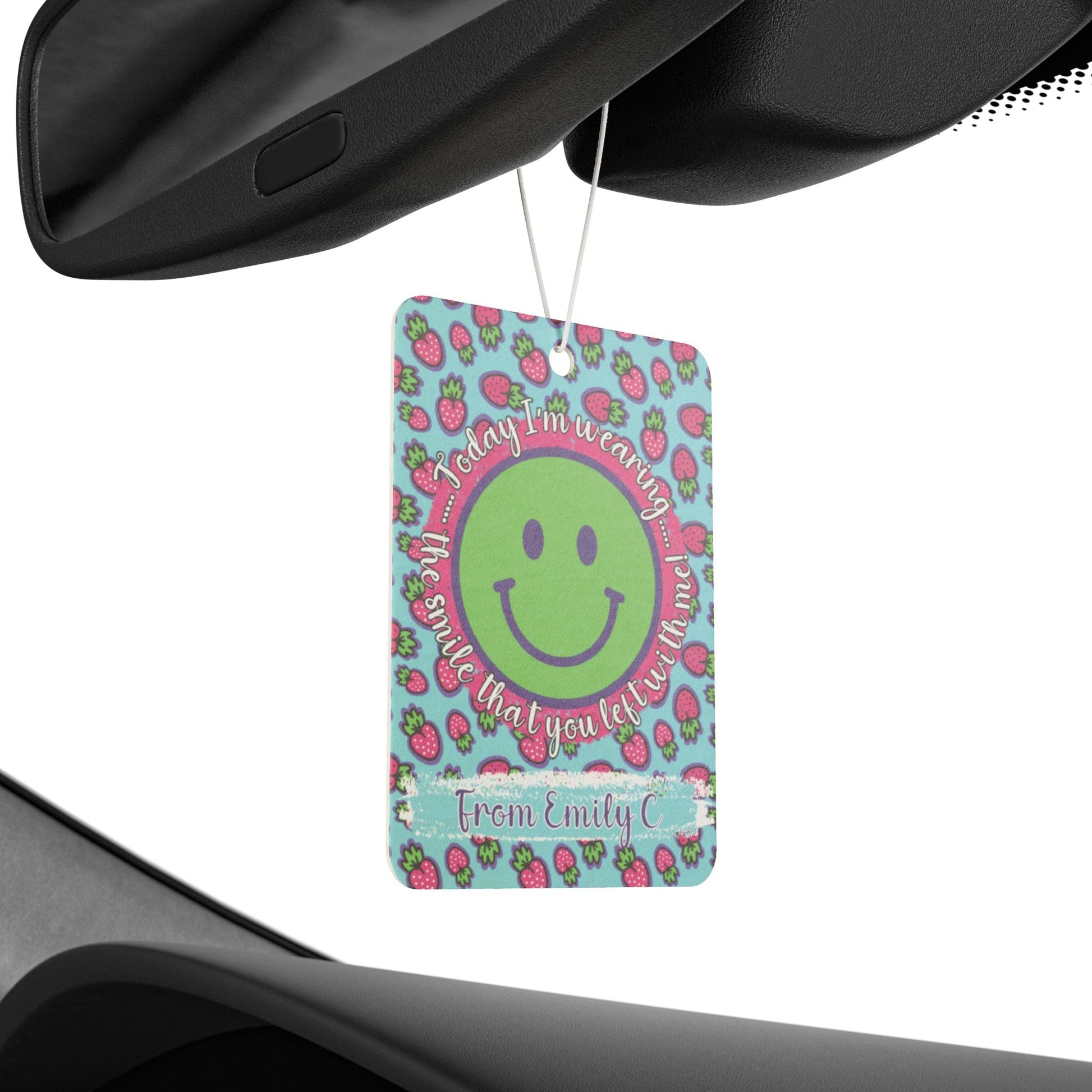 Custom Air Freshener Gift Tags - Add your own note / words of affirmation - Solei Designs