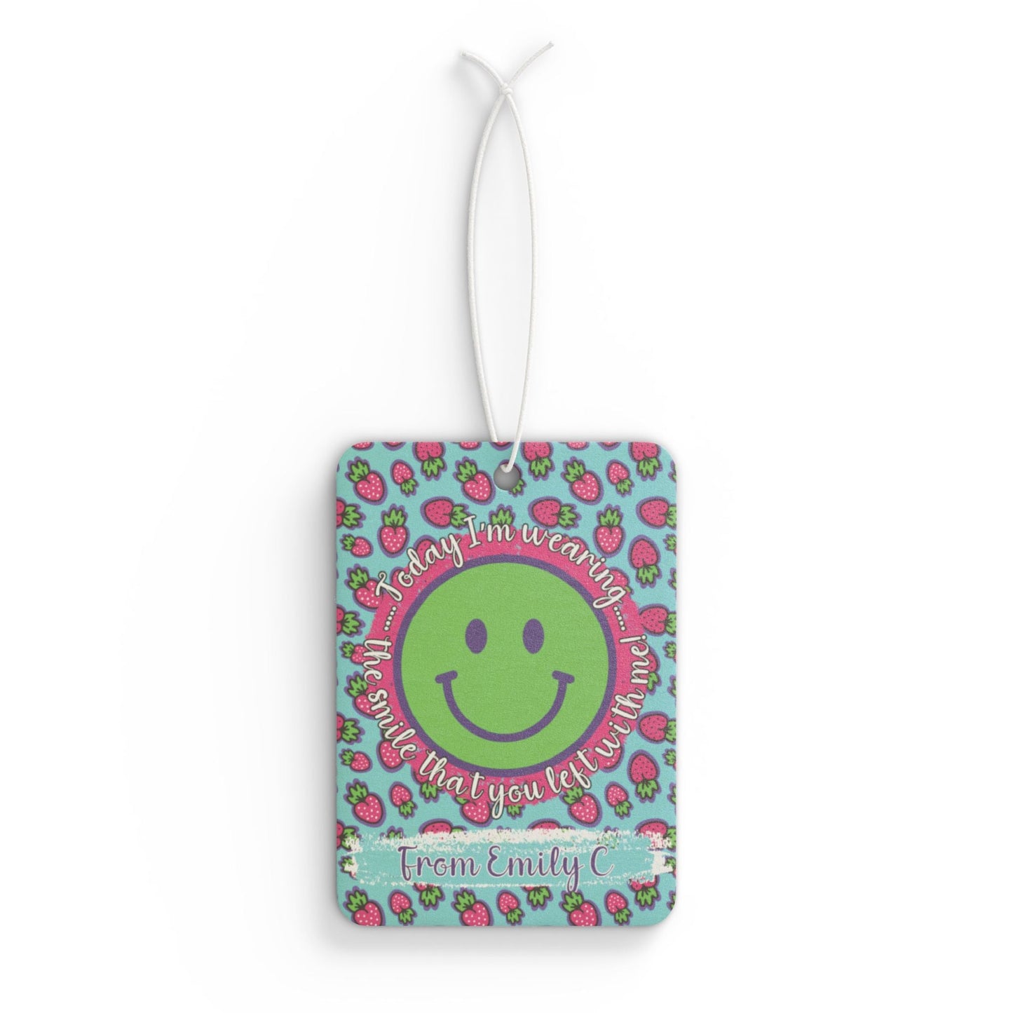 Custom Air Freshener Gift Tags - Add your own note / words of affirmation - Solei Designs