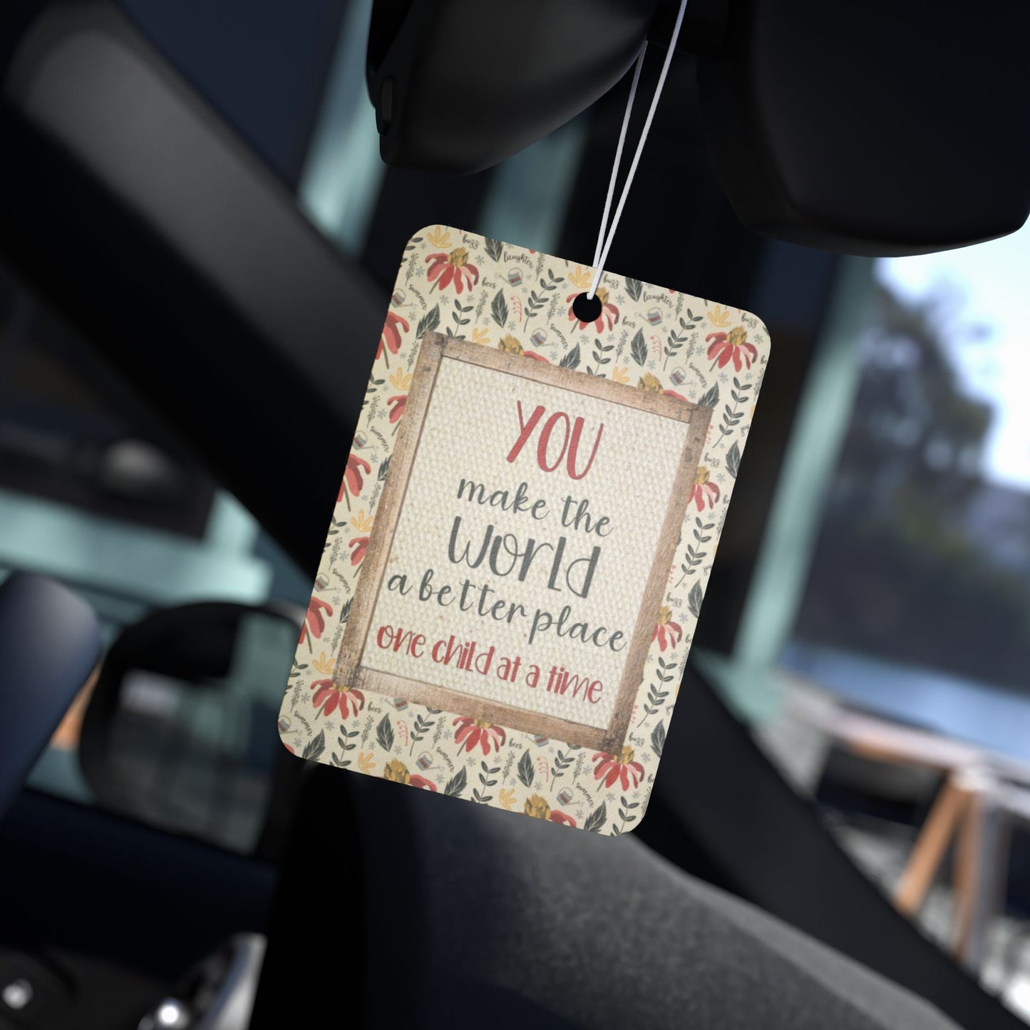 Custom Air Freshener Gift Tags - Add your own quote / words of affirmation - Solei Designs