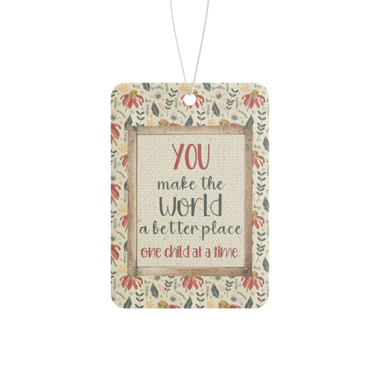 Custom Air Freshener Gift Tags - Add your own quote / words of affirmation - Solei Designs
