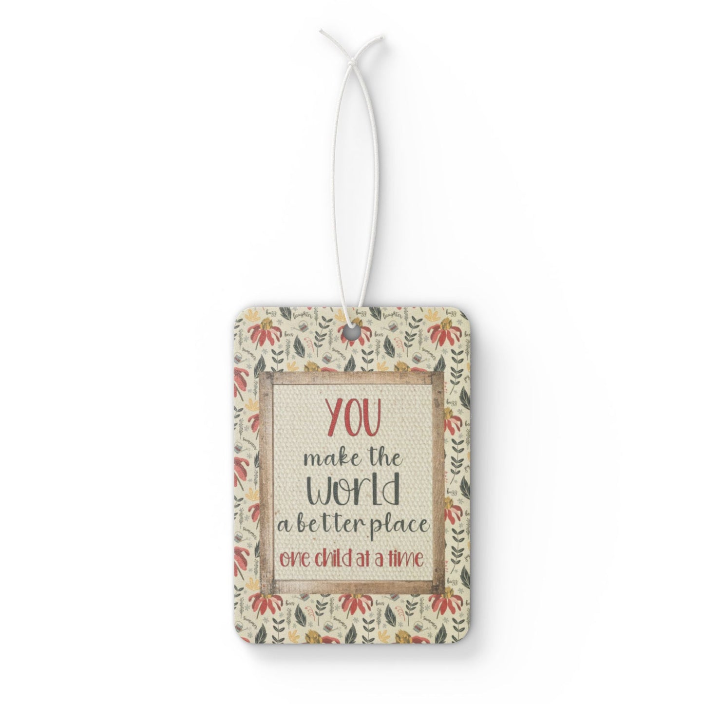 Custom Air Freshener Gift Tags - Add your own quote / words of affirmation - Solei Designs