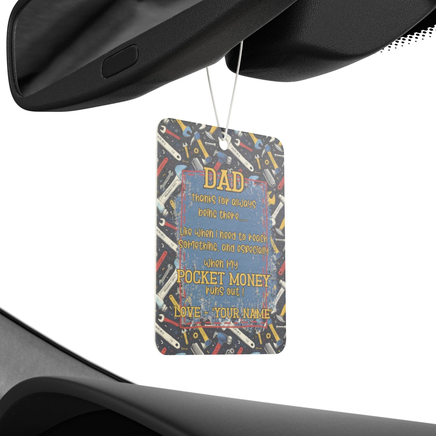 Custom Air Freshener Gift Tags - Add your own special note - Solei Designs