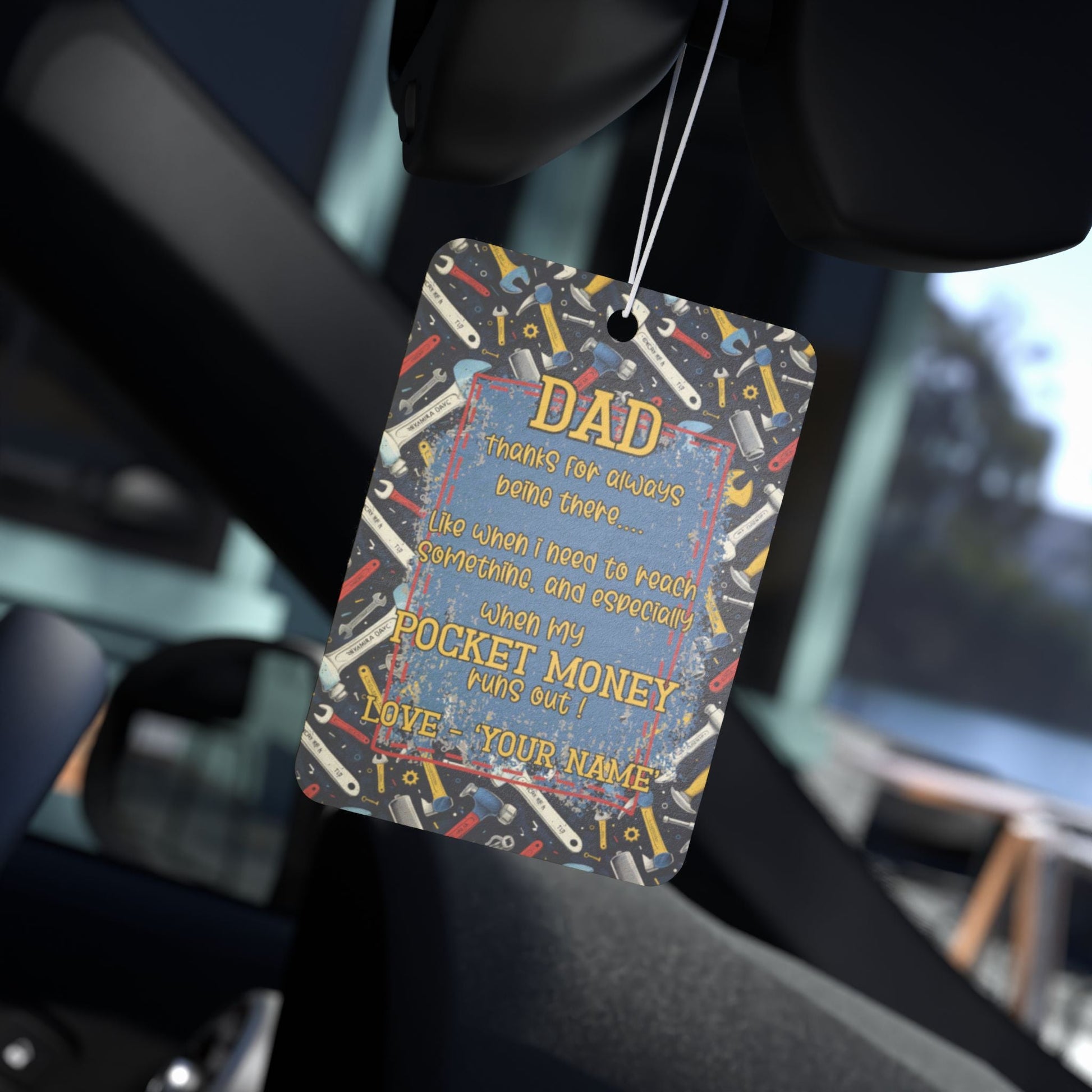 Custom Air Freshener Gift Tags - Add your own special note - Solei Designs