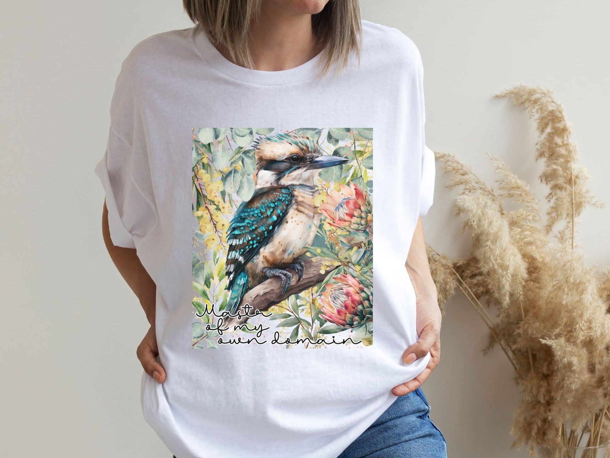 Custom designed Australian Kookaburra T Shirt - Solei Designs