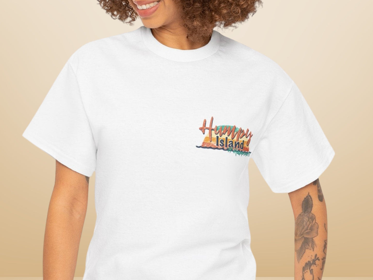 Humpy Island Capricorn Coast - custom designed Australian souvenir t shirt - Solei Designs