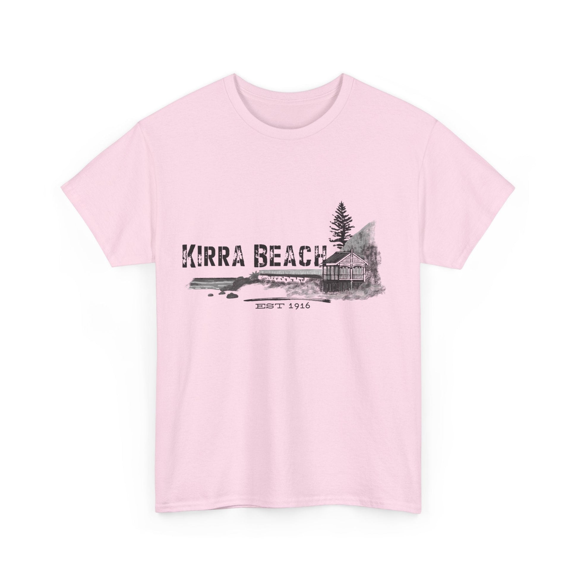 Kirra Beach Gold Coast - custom designed Australian souvenir t shirt - Solei Designs