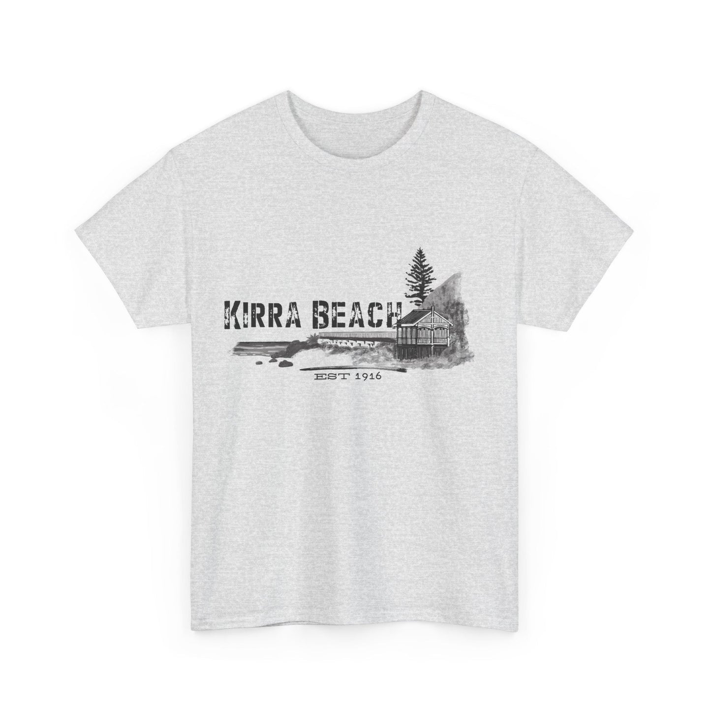 Kirra Beach Gold Coast - custom designed Australian souvenir t shirt - Solei Designs