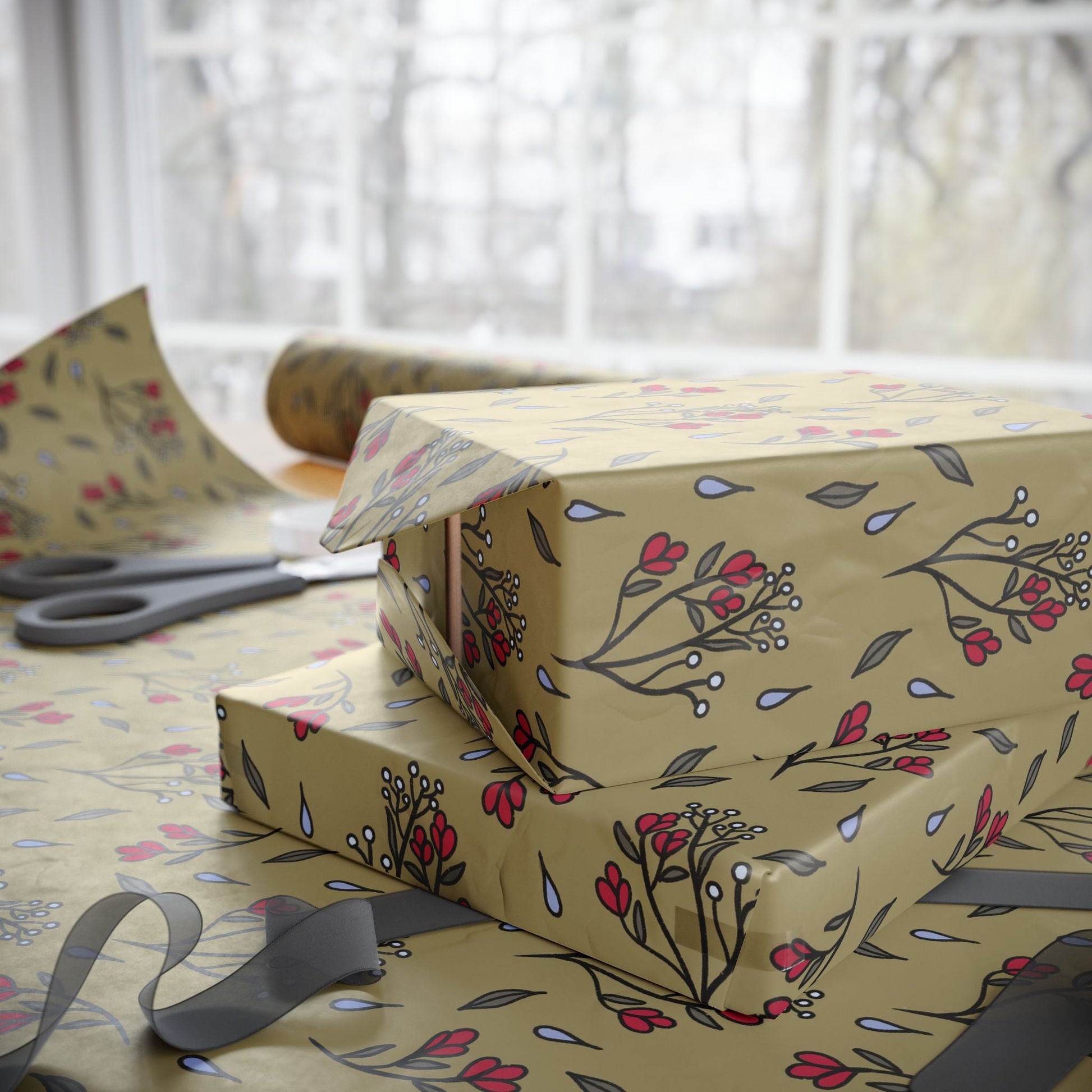 Lady beetles collection - custom designed Wrapping Paper for Special Occasions - Solei Designs