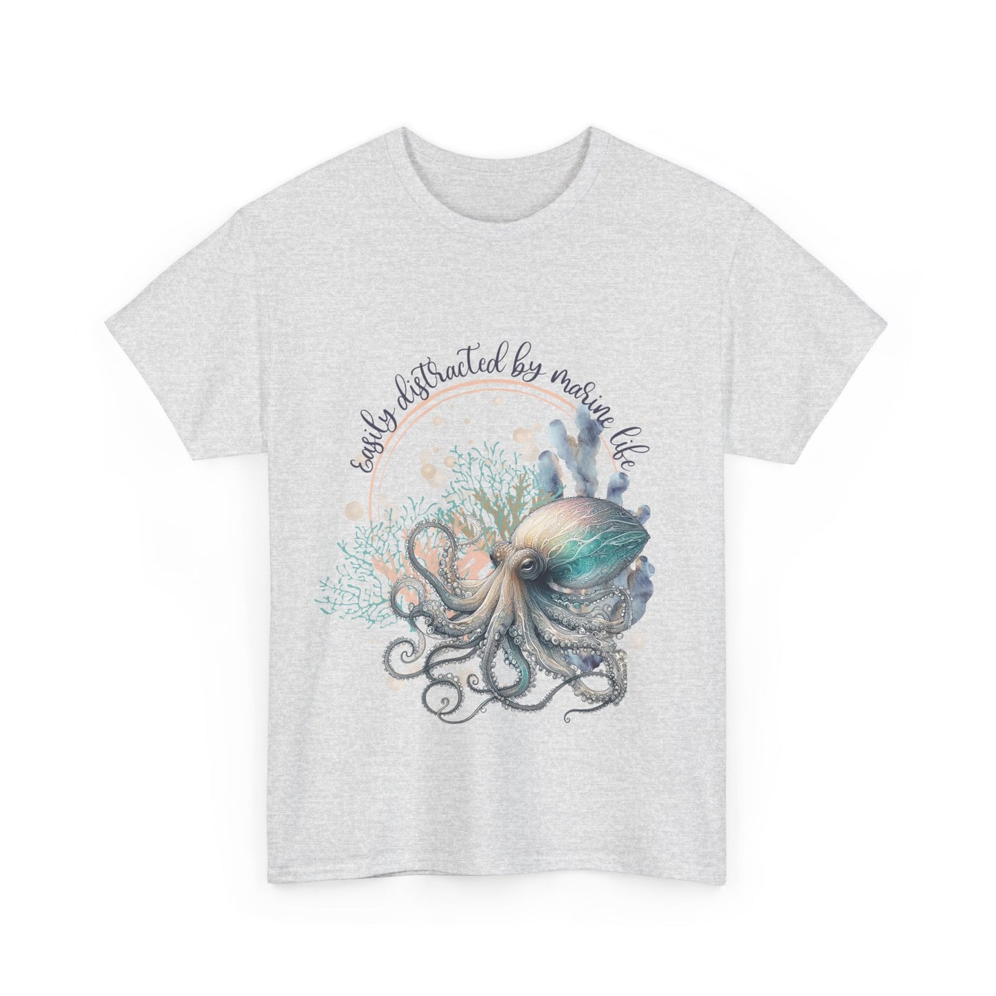 Marine Life Octopus watercolor design, Australian designed and printed - Solei Designs