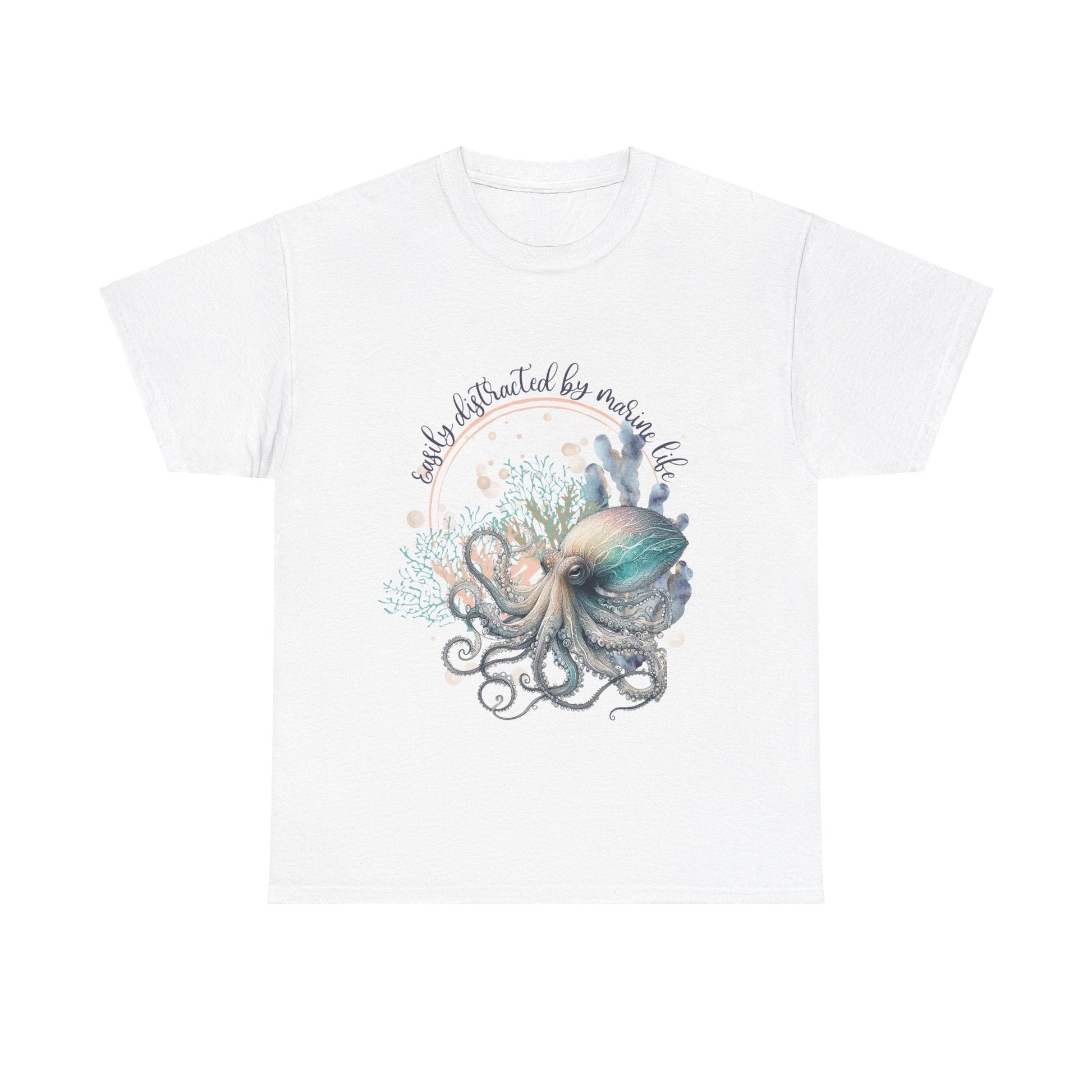 Marine Life Octopus watercolor design, Australian designed and printed - Solei Designs