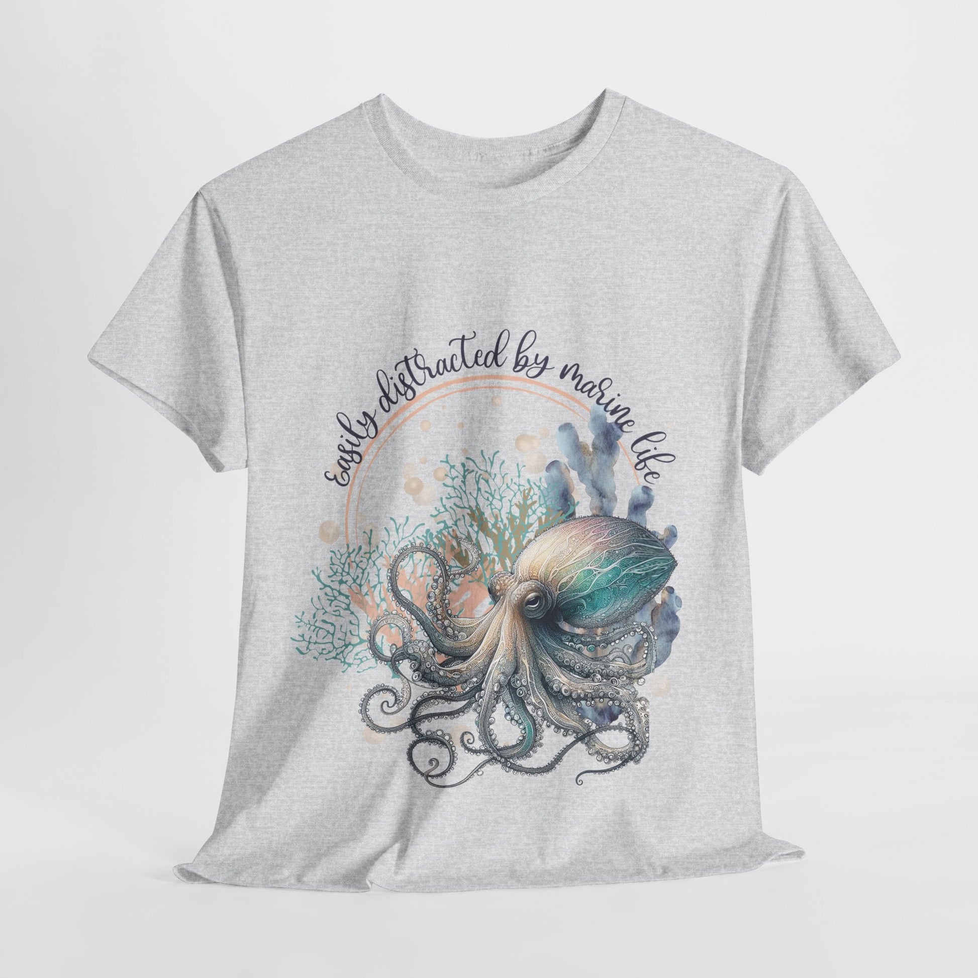 Marine Life Octopus watercolor design, Australian designed and printed - Solei Designs