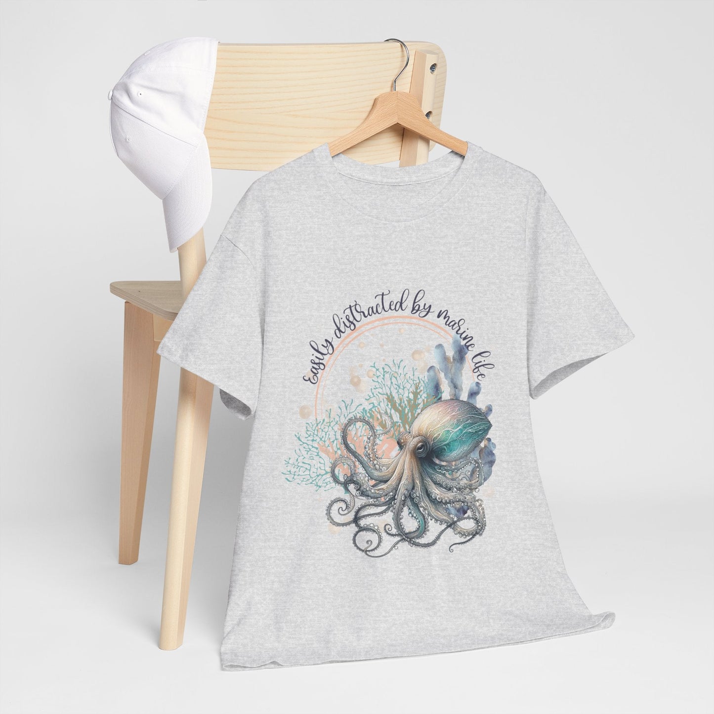 Marine Life Octopus watercolor design, Australian designed and printed - Solei Designs