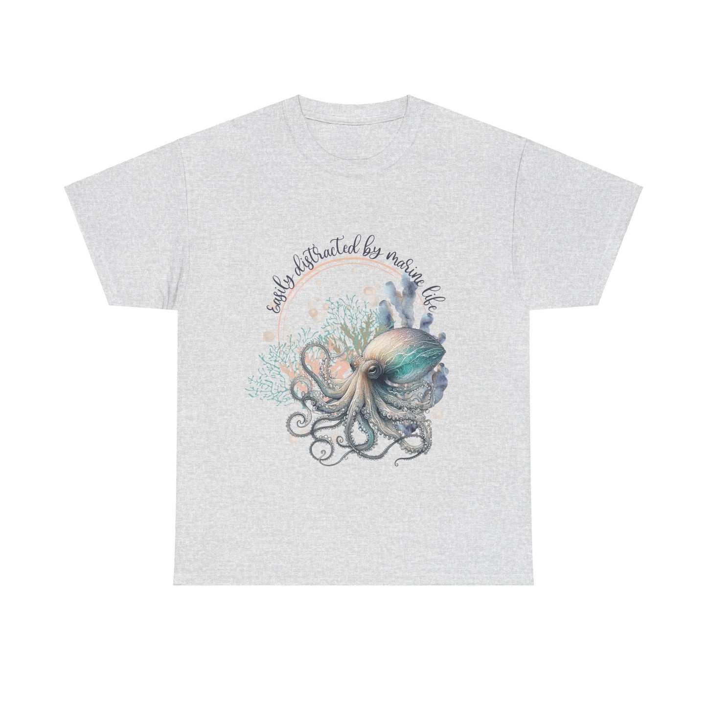 Marine Life Octopus watercolor design, Australian designed and printed - Solei Designs