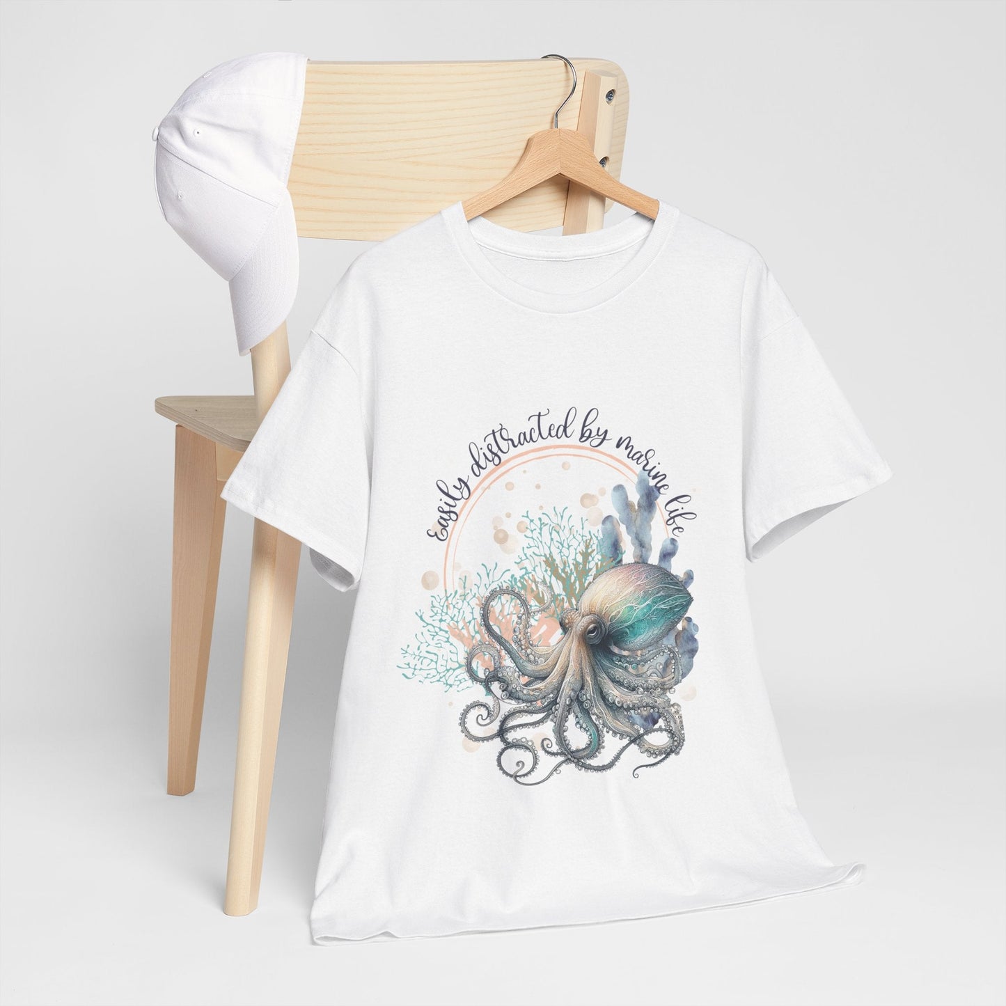 Marine Life Octopus watercolor design, Australian designed and printed - Solei Designs