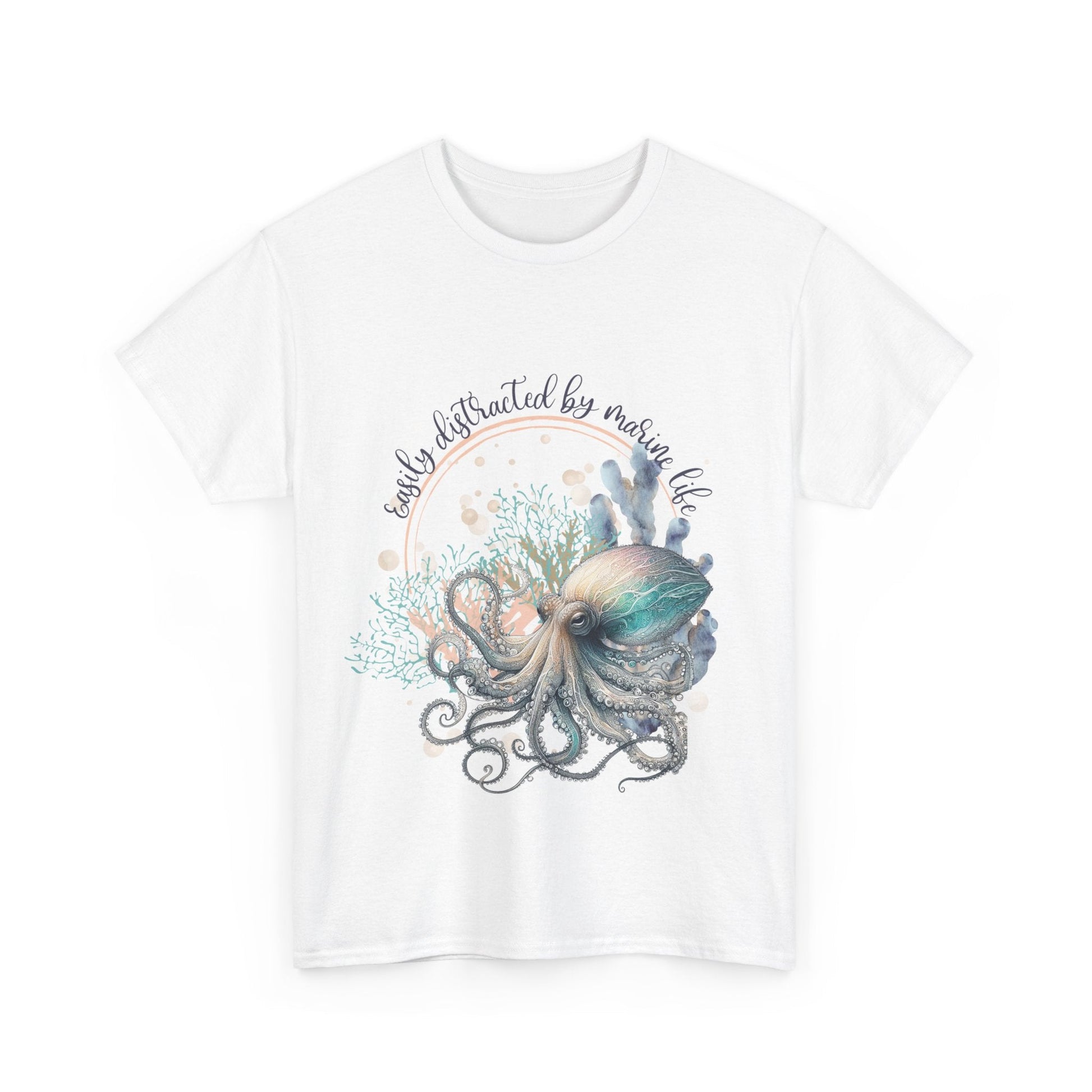 Marine Life Octopus watercolor design, Australian designed and printed - Solei Designs