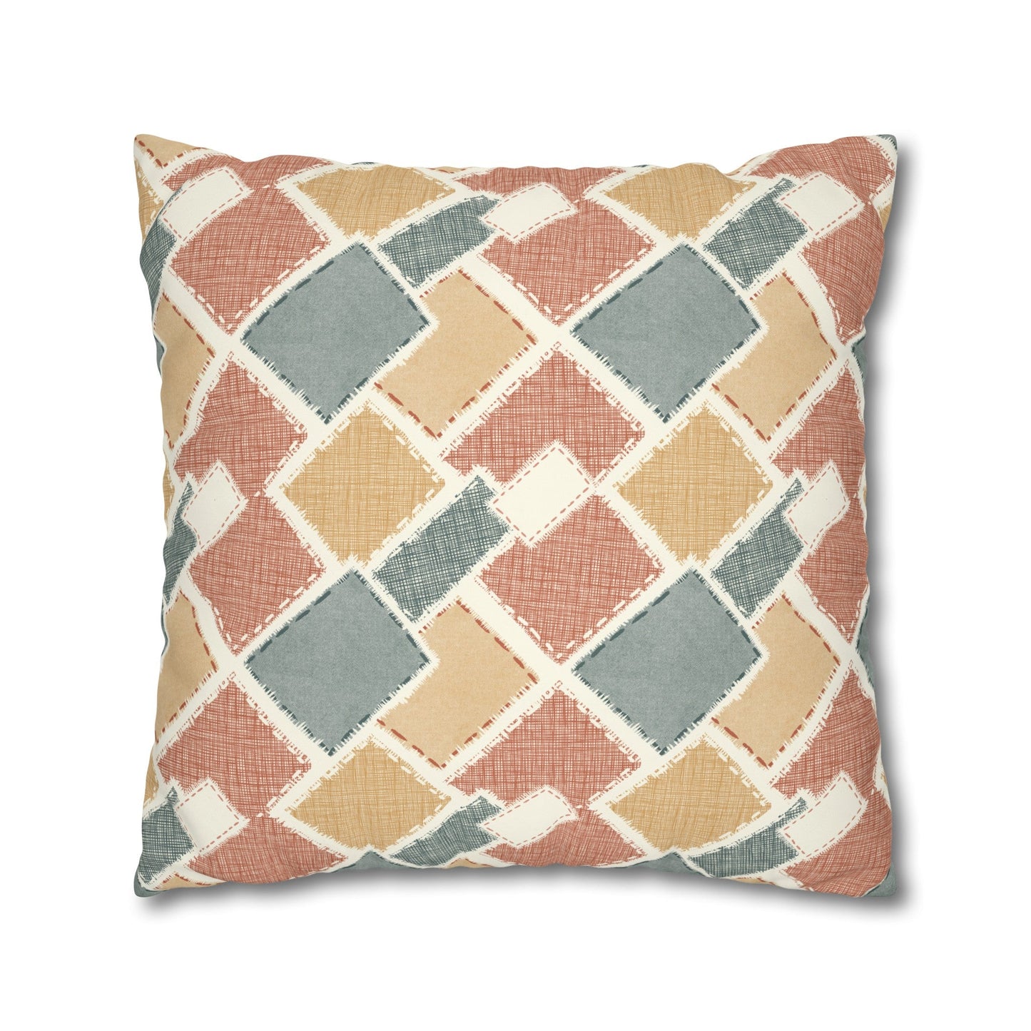 Native Patches Collection - hand drawn artwork - protea cushion - Solei Designs