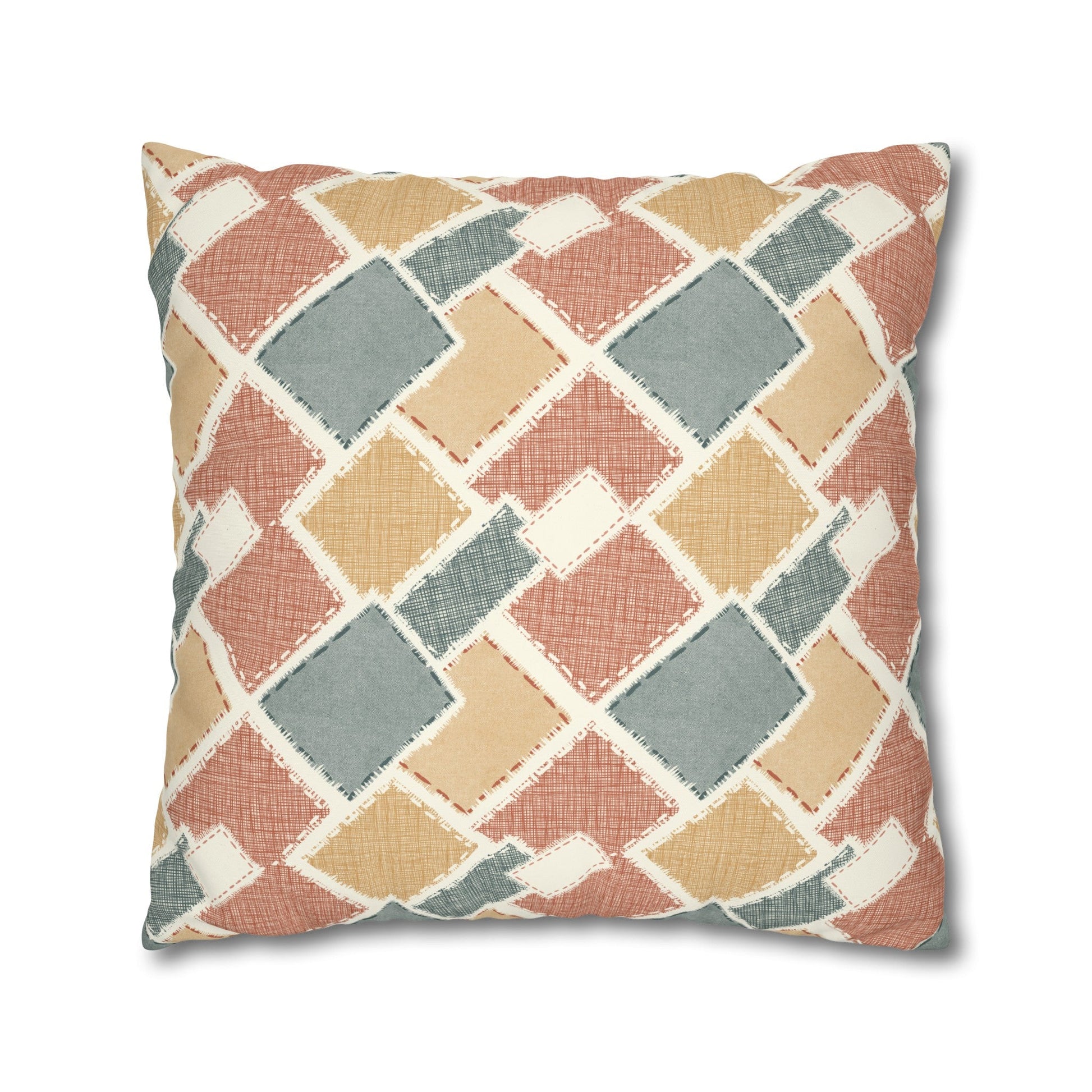 Native Patches Collection - hand drawn artwork - protea cushion - Solei Designs