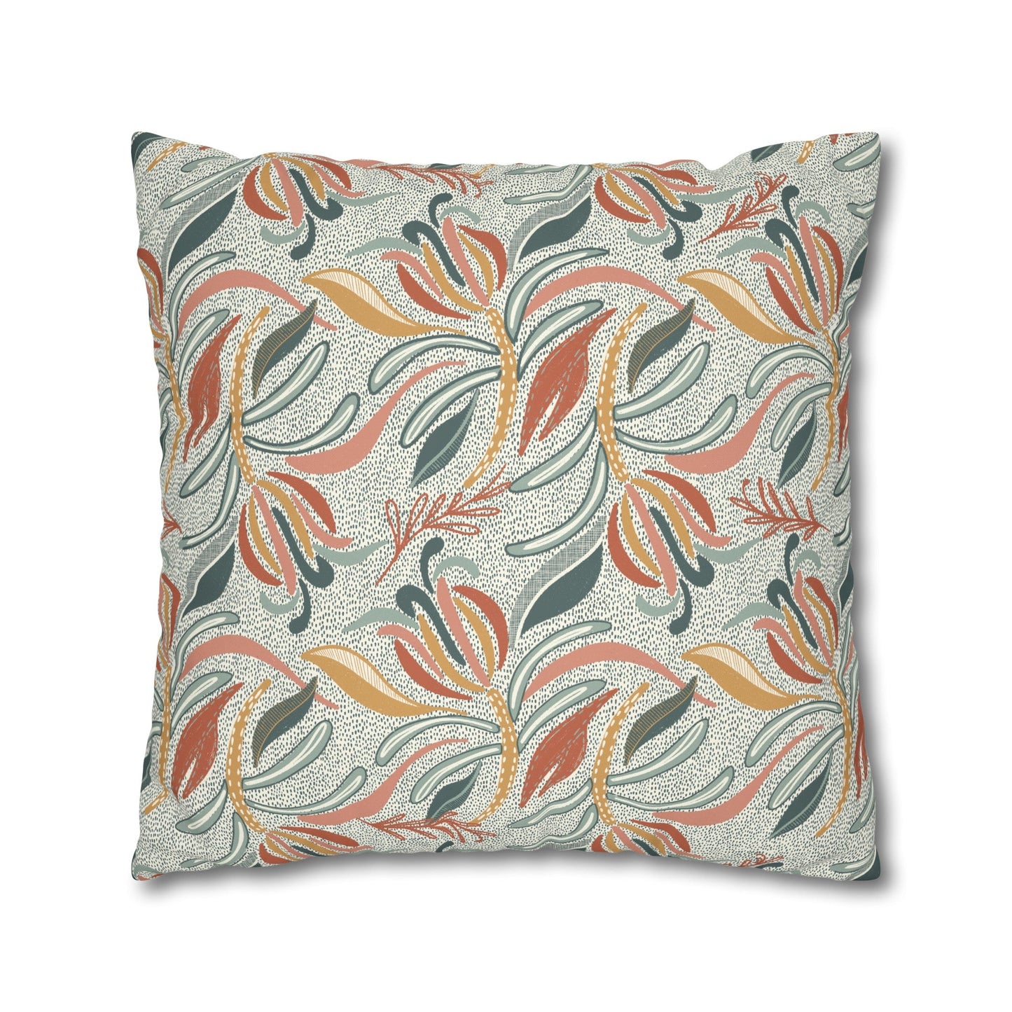 Native Patches Collection - hand drawn artwork - protea cushion - Solei Designs