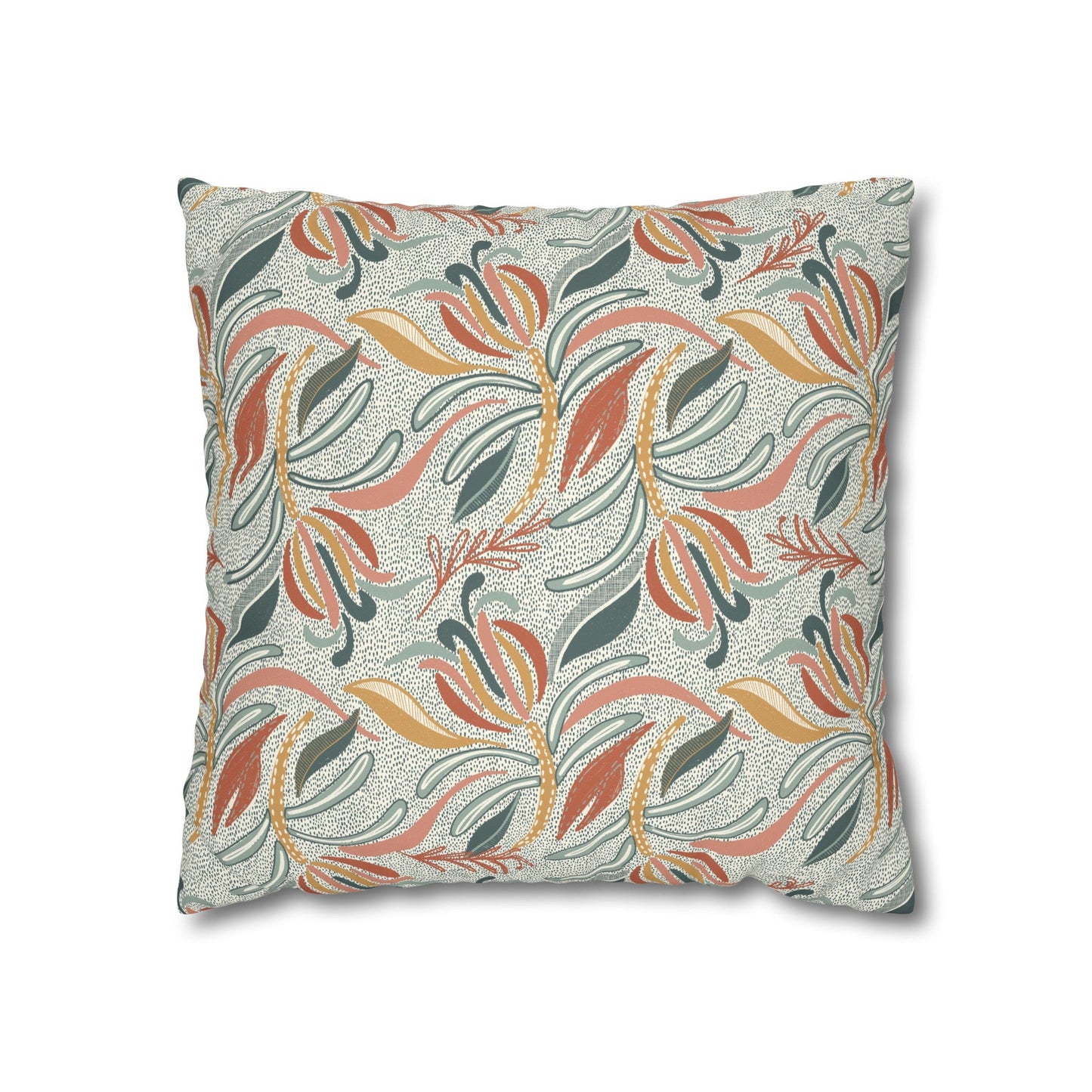 Native Patches Collection - hand drawn artwork - protea cushion - Solei Designs