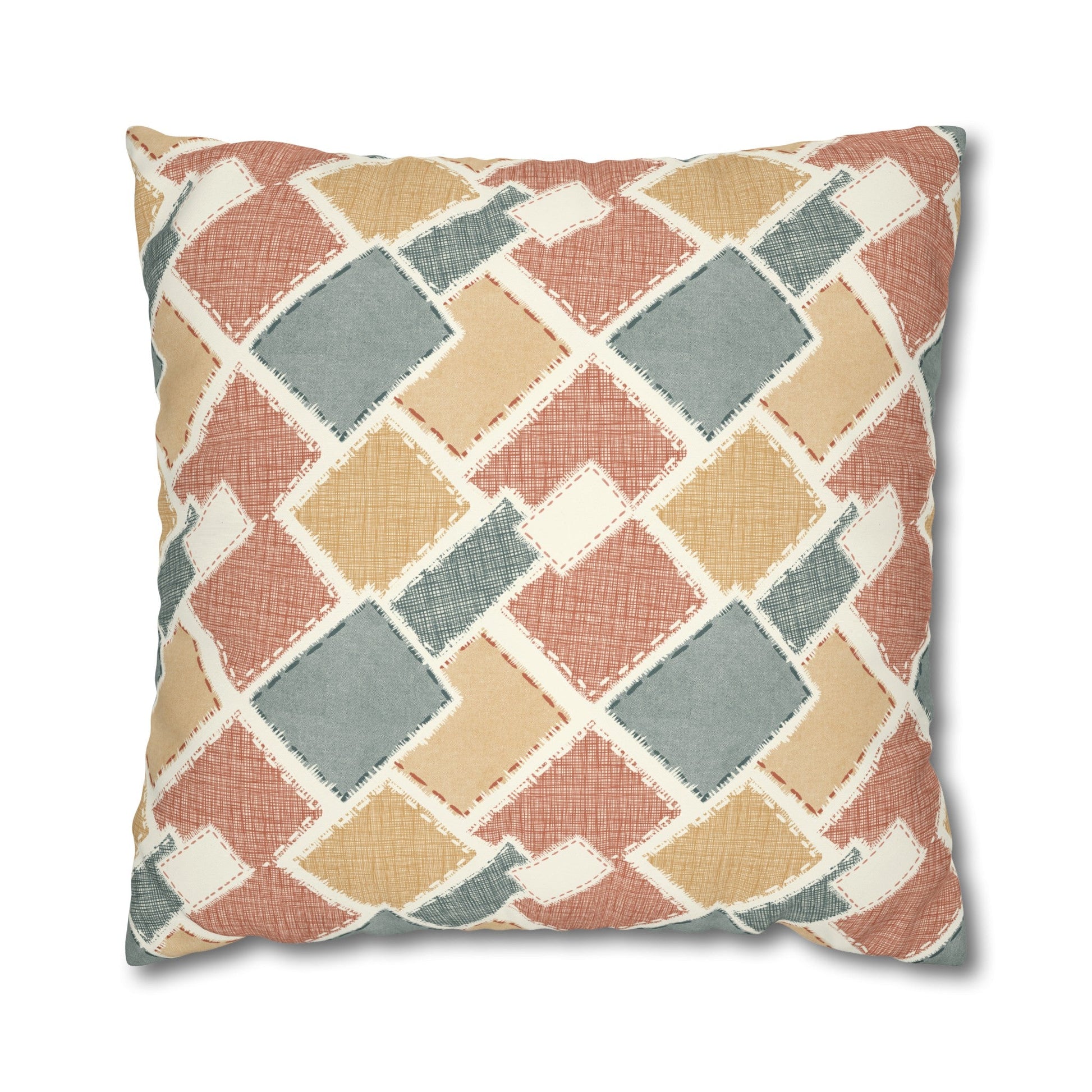 Native Patches Collection - hand drawn artwork - protea cushion - Solei Designs