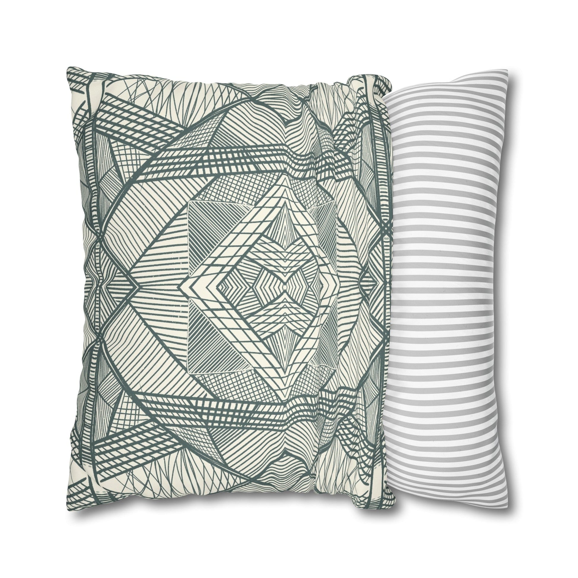 Native Patches Collection - hand drawn artwork - protea cushion - Solei Designs