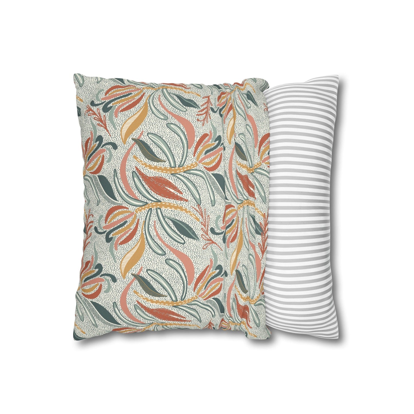 Native Patches Collection - hand drawn artwork - protea cushion - Solei Designs