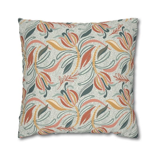 Native Patches Collection - hand drawn artwork - protea cushion - Solei Designs