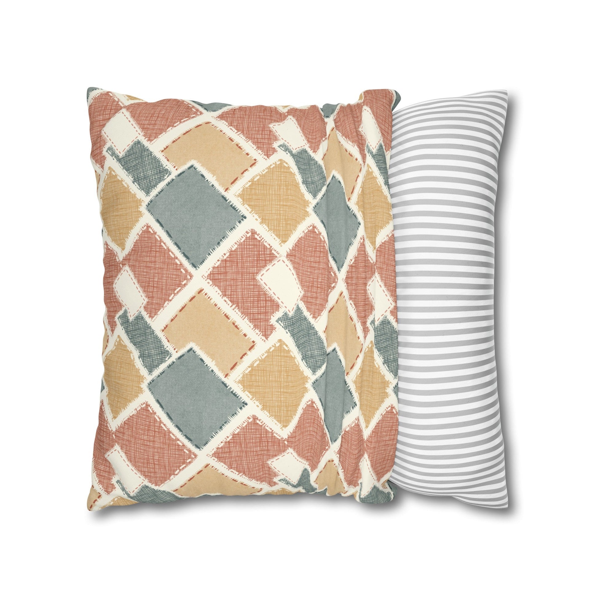 Native Patches Collection - hand drawn artwork - protea cushion - Solei Designs