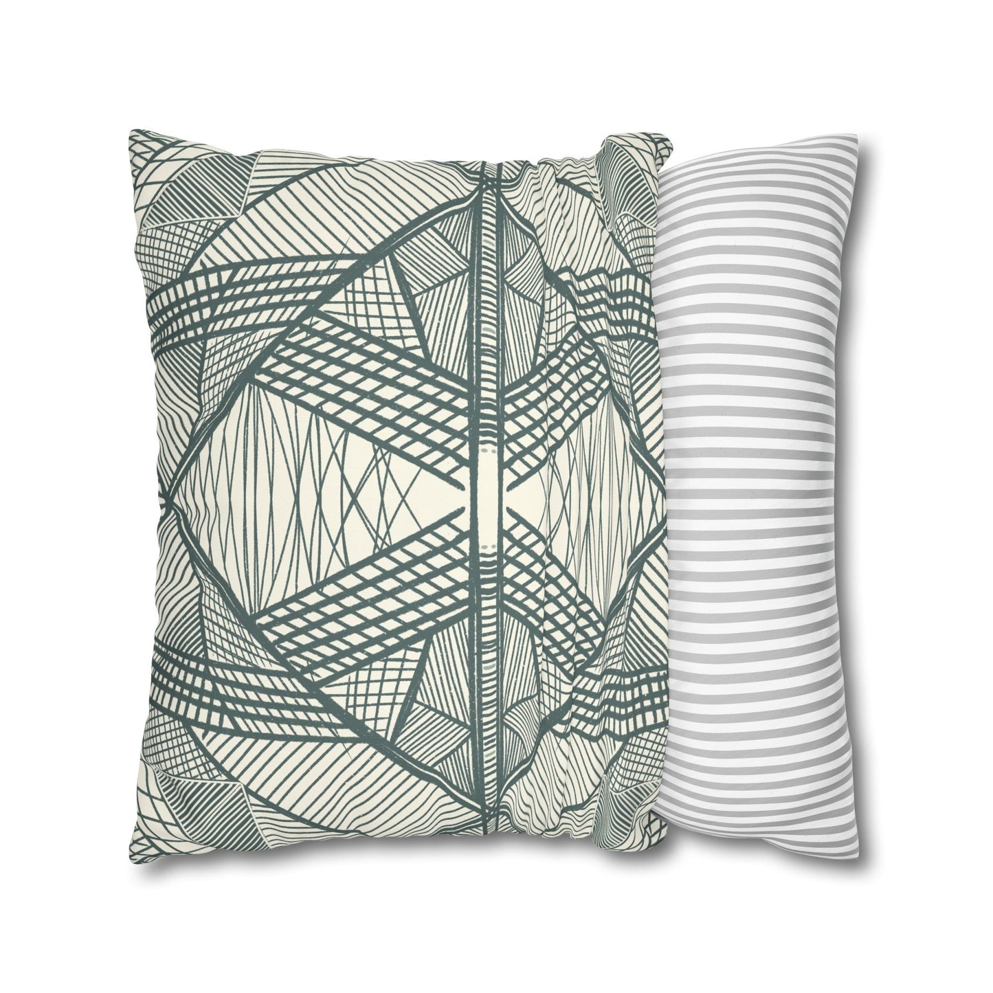 Native Patches Collection - hand drawn artwork - protea cushion - Solei Designs