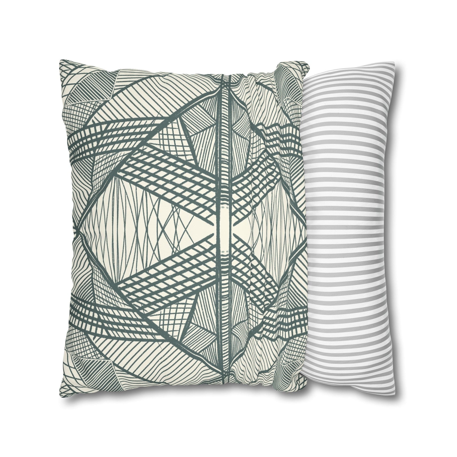 Native Patches Collection - hand drawn artwork - protea cushion - Solei Designs