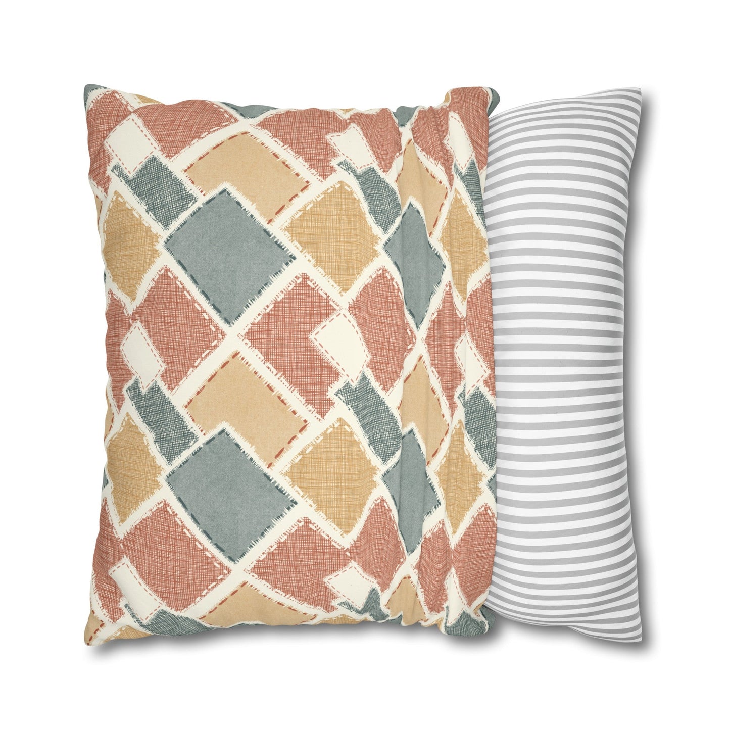 Native Patches Collection - hand drawn artwork - protea cushion - Solei Designs