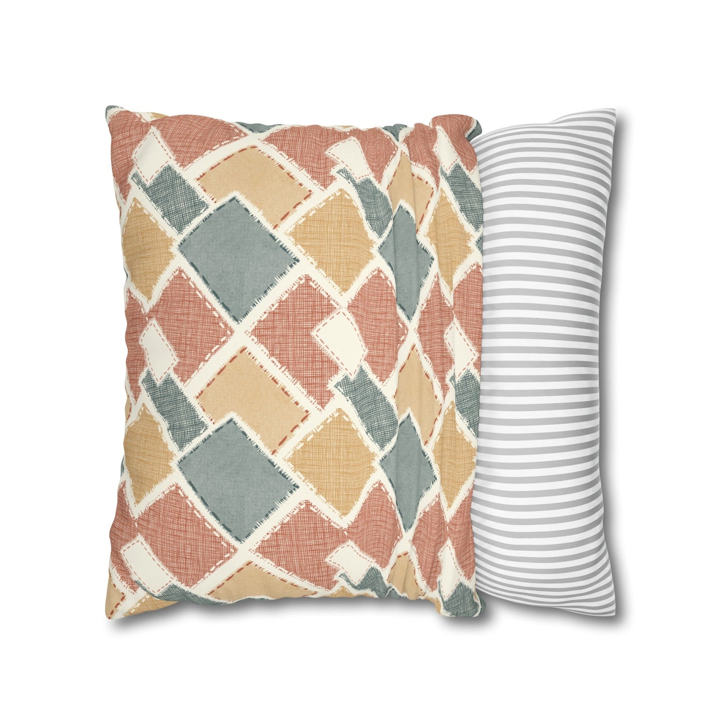 Native Patches Collection - hand drawn artwork - protea cushion - Solei Designs