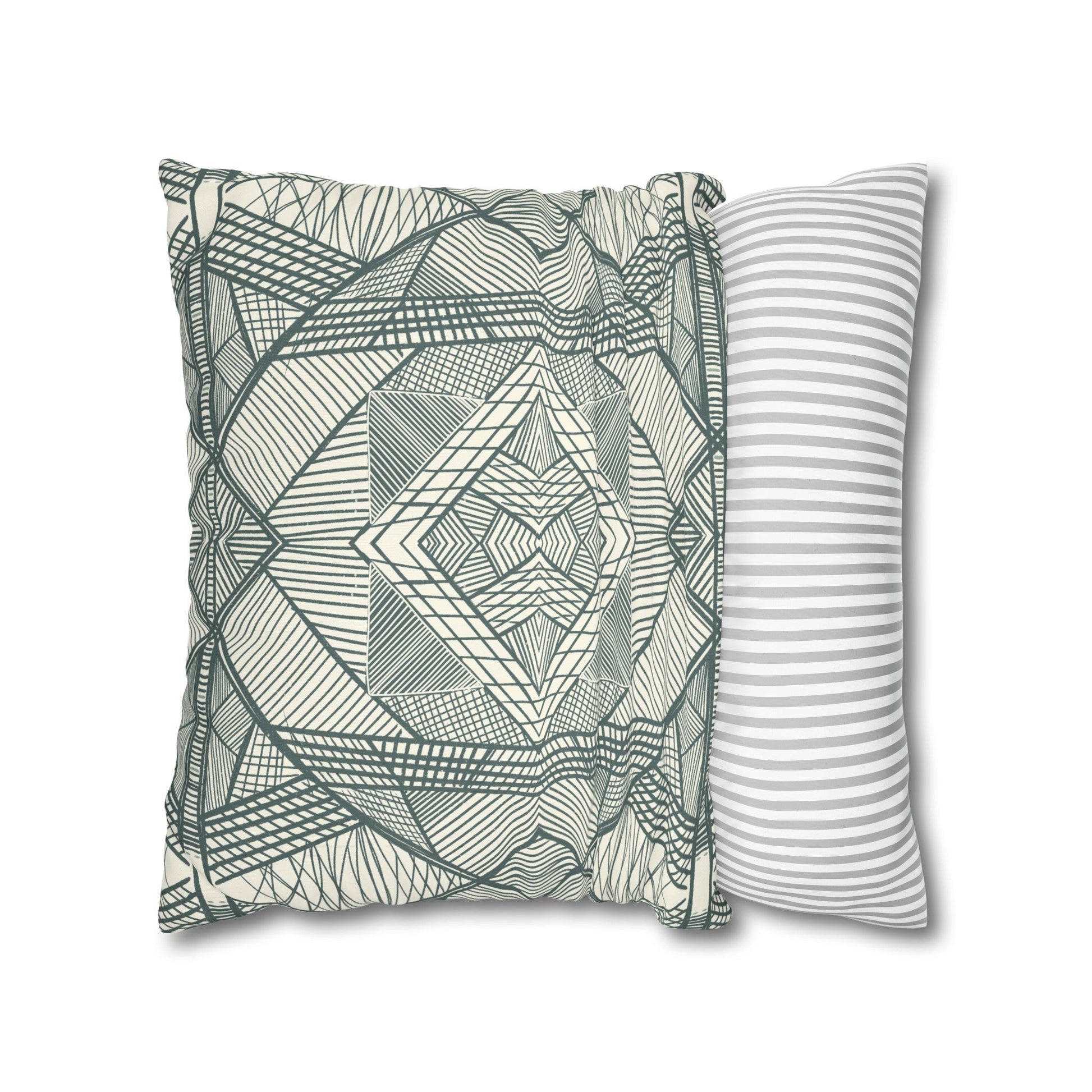 Native Patches Collection - hand drawn artwork - protea cushion - Solei Designs