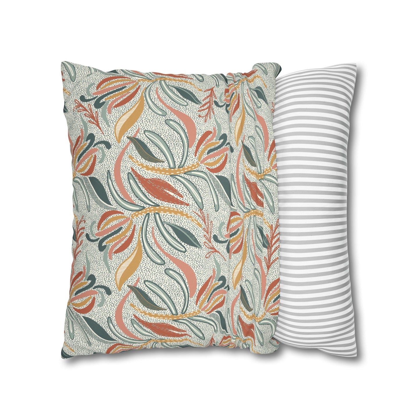 Native Patches Collection - hand drawn artwork - protea cushion - Solei Designs