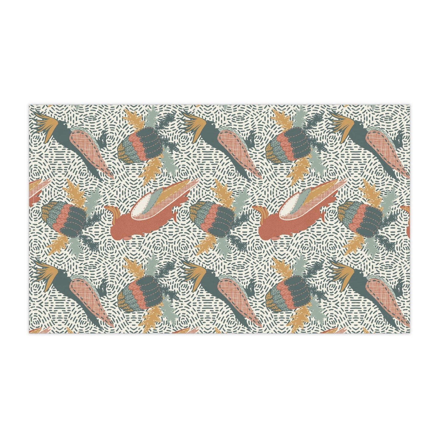 Patchwork Cockatoos - 100% Cotton Kitchen Tea Towel from the Native Patches design collection - Solei Designs