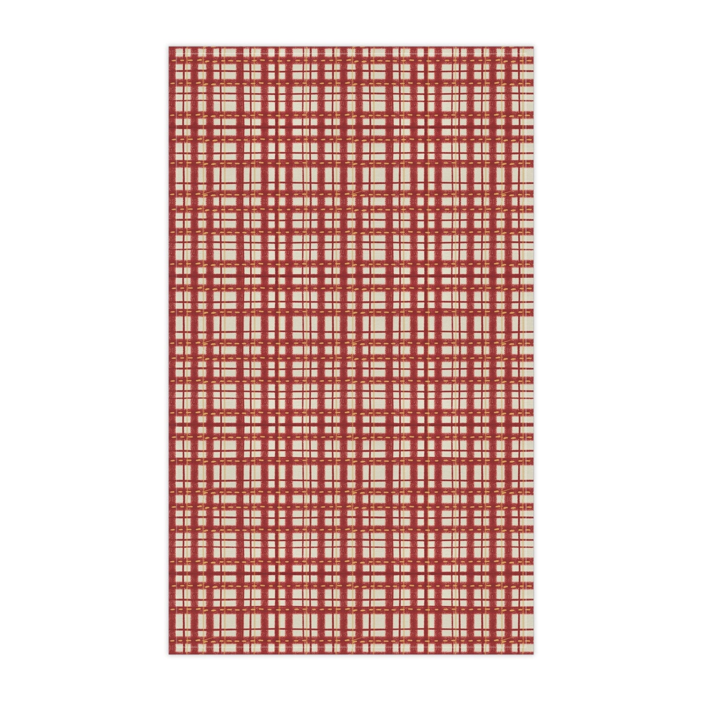 Red Checkered compliment - 100% Cotton Kitchen Tea Towels from the Summer Daze collection - Solei Designs