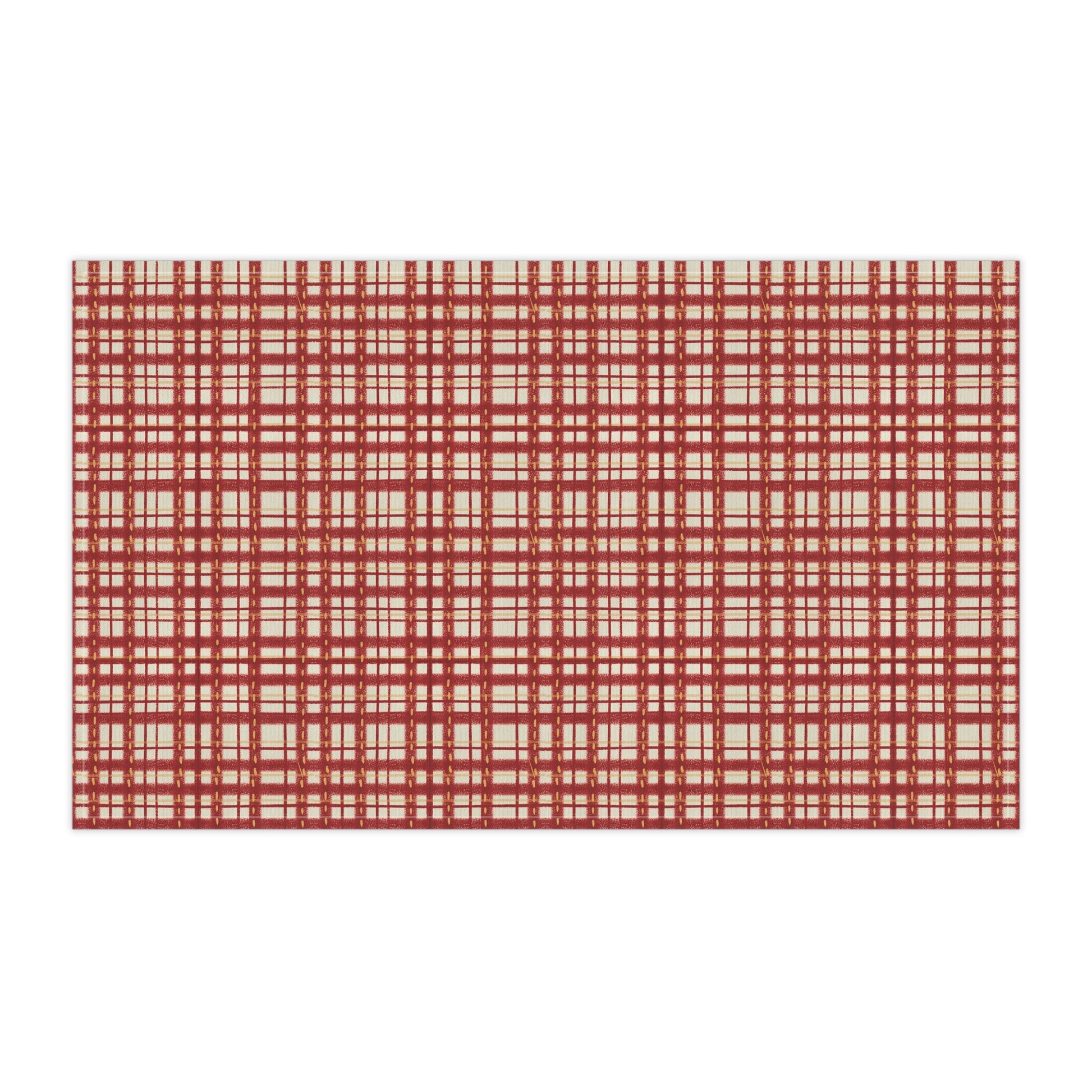 Red Checkered compliment - 100% Cotton Kitchen Tea Towels from the Summer Daze collection - Solei Designs