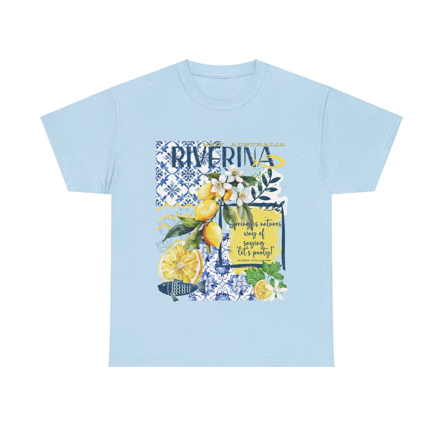 Riverina Region Lemon t shirt custom design, Australian t shirt designs - Solei Designs