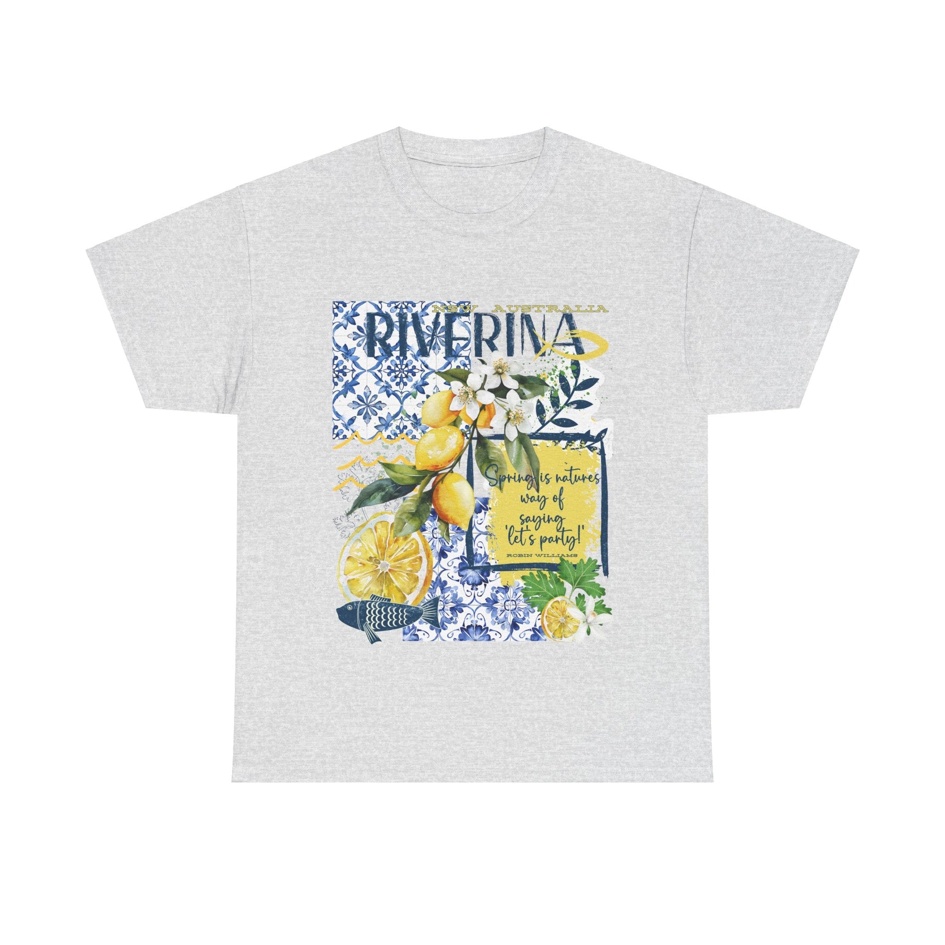 Riverina Region Lemon t shirt custom design, Australian t shirt designs - Solei Designs