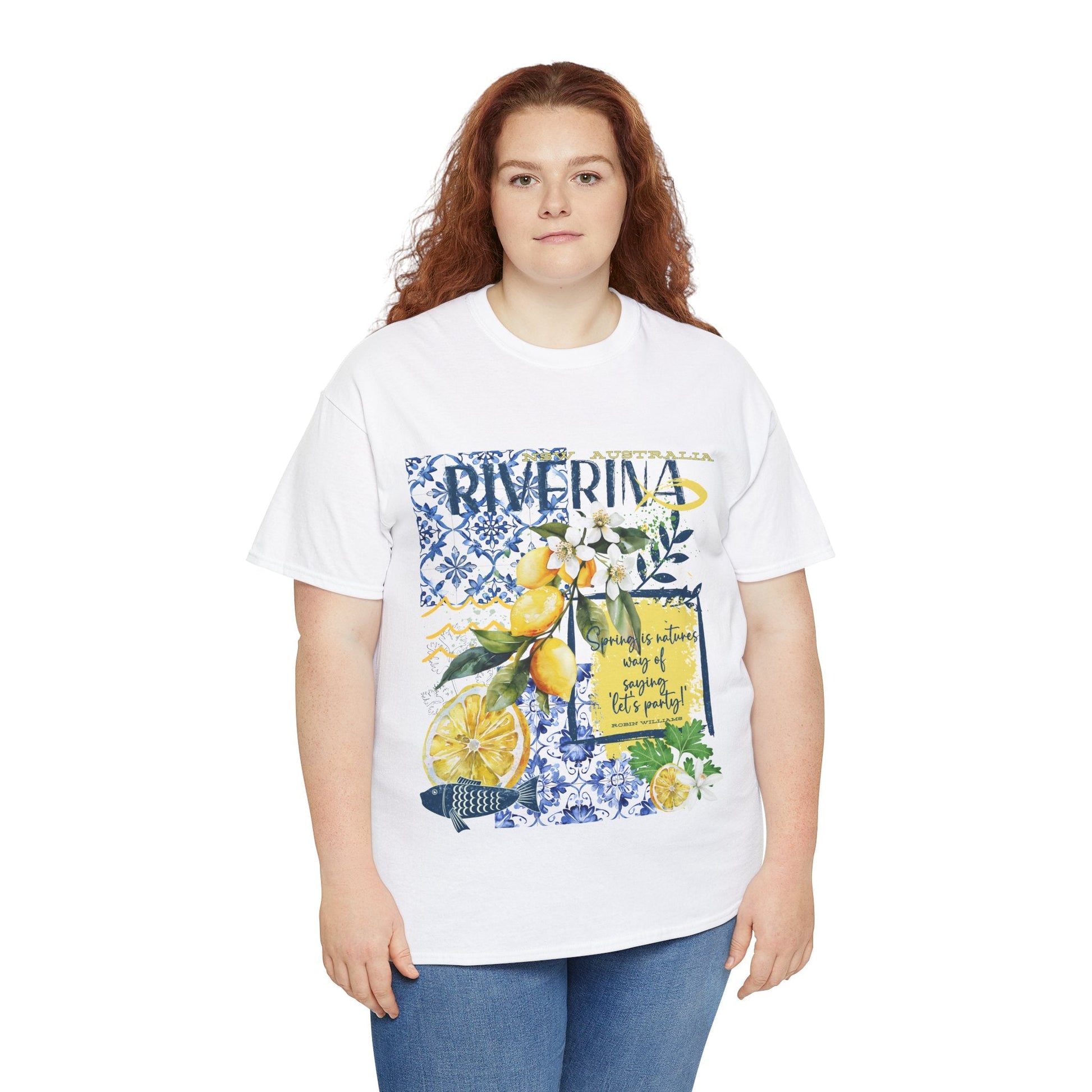 Riverina Region Lemon t shirt custom design, Australian t shirt designs - Solei Designs