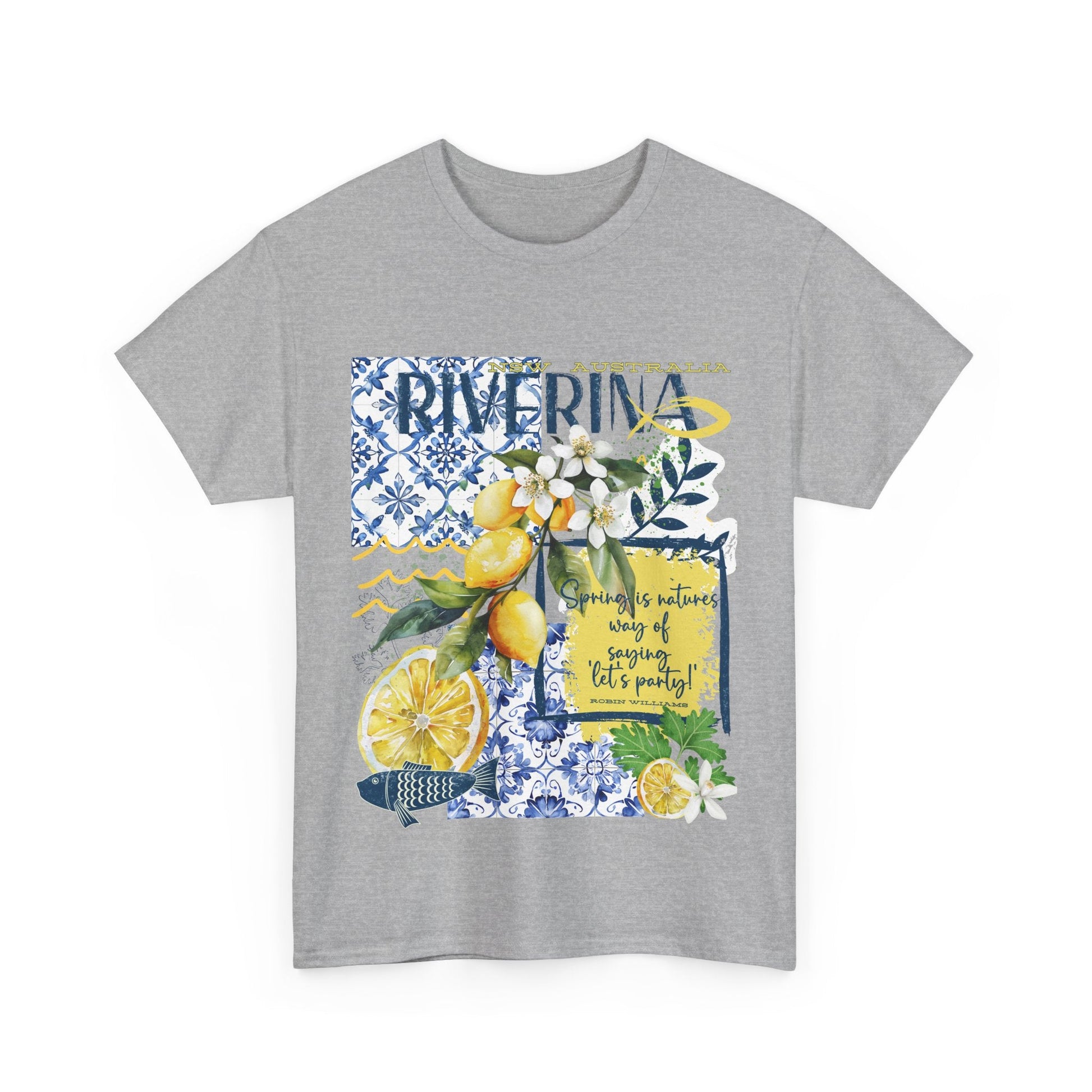 Riverina Region Lemon t shirt custom design, Australian t shirt designs - Solei Designs