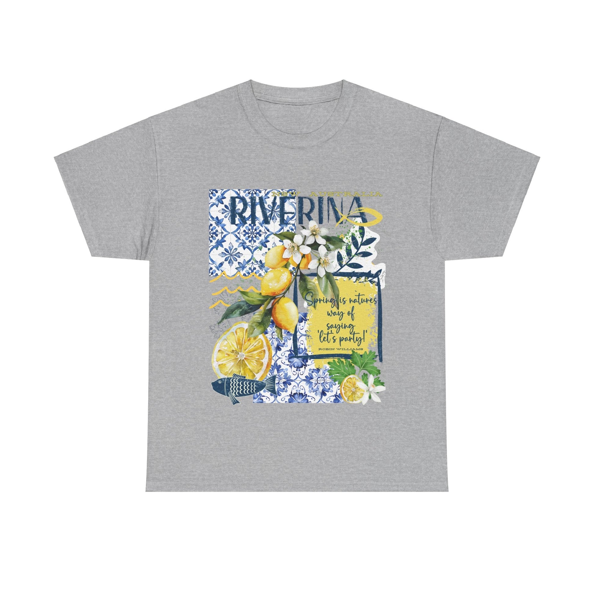 Riverina Region Lemon t shirt custom design, Australian t shirt designs - Solei Designs