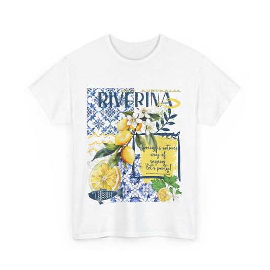 Riverina Region Lemon t shirt custom design, Australian t shirt designs - Solei Designs