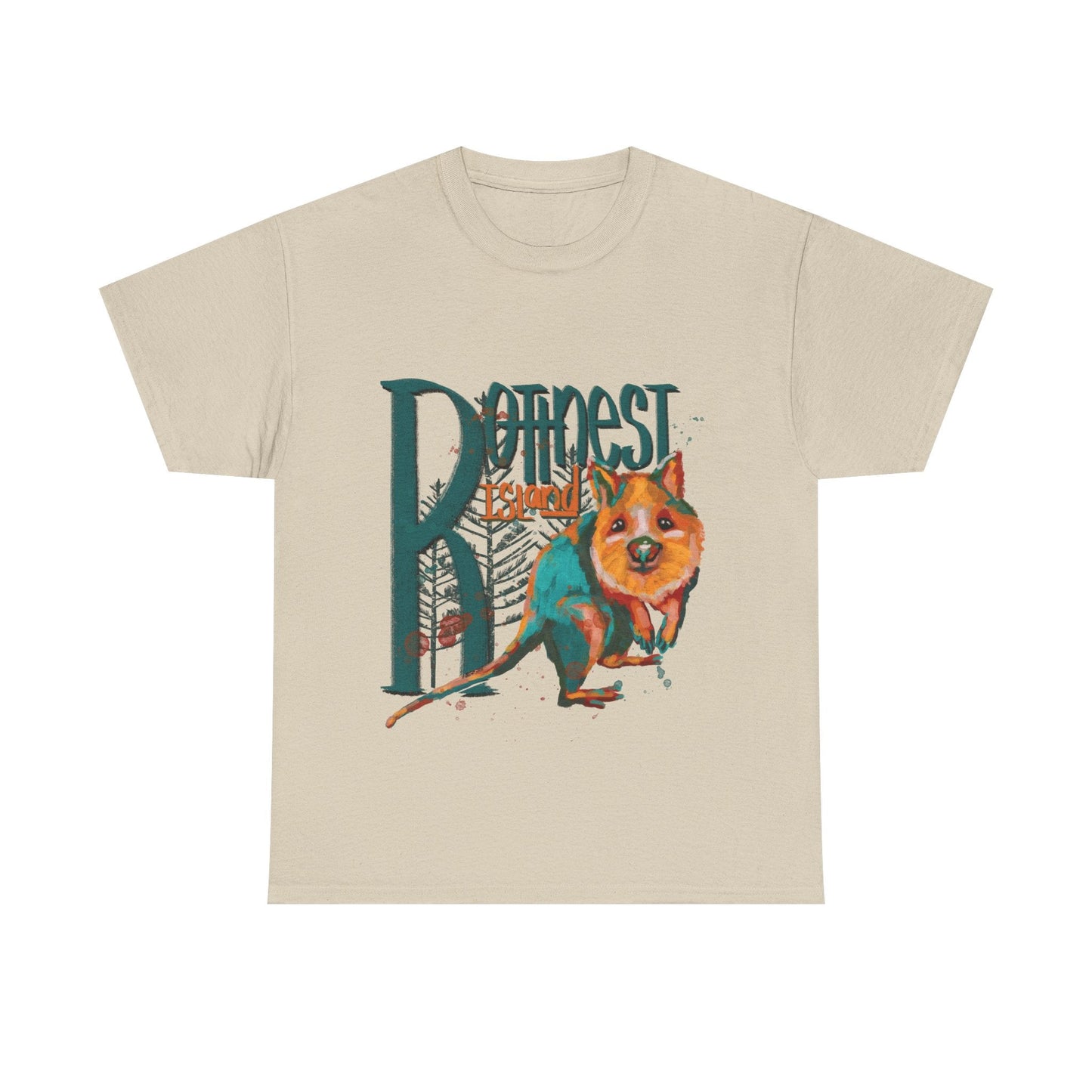 Rottnest Island WA Quokka custom designed Australian souvenir t shirt - Solei Designs