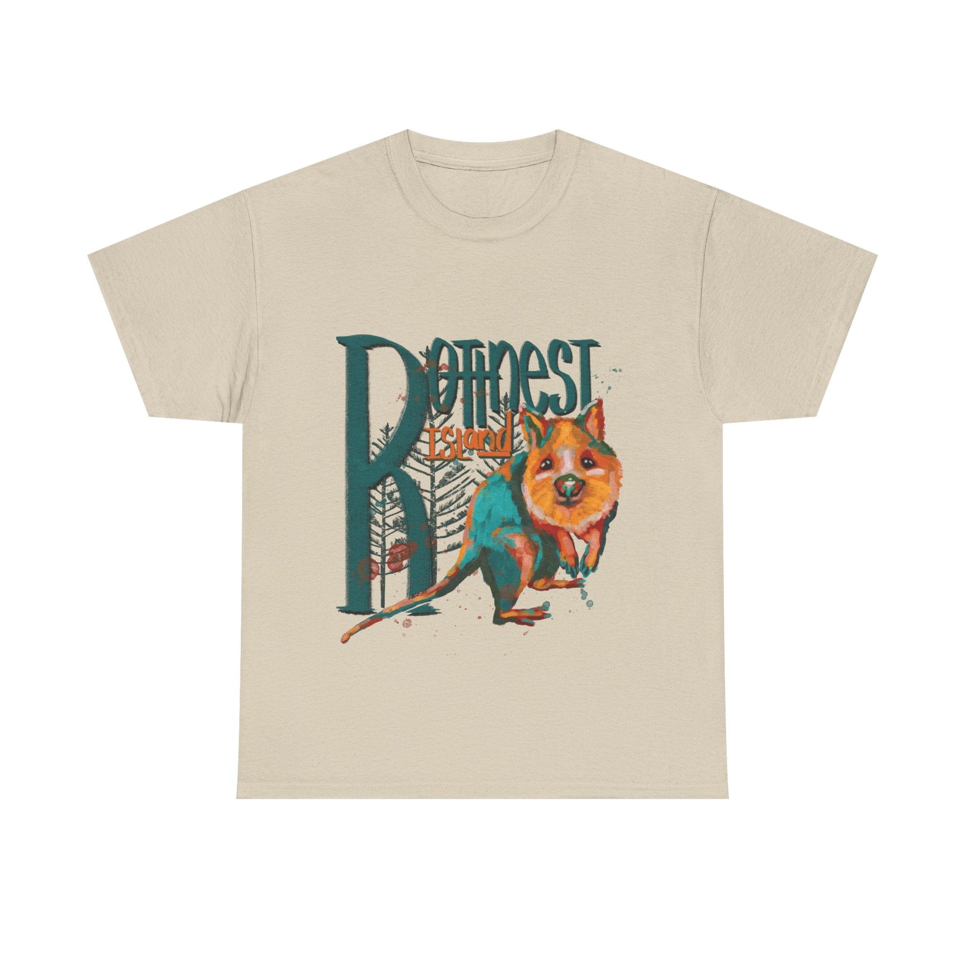 Rottnest Island WA Quokka custom designed Australian souvenir t shirt - Solei Designs