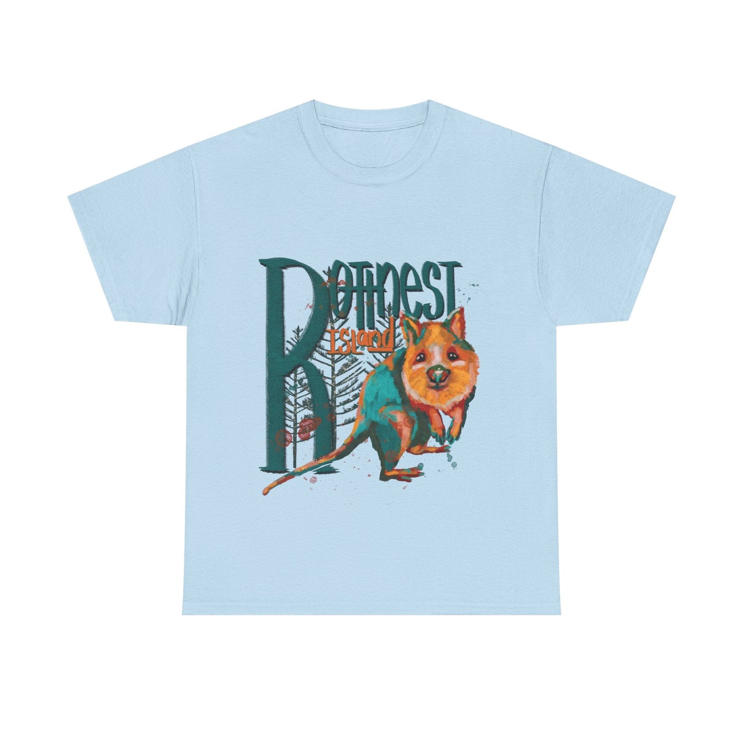 Rottnest Island WA Quokka custom designed Australian souvenir t shirt - Solei Designs