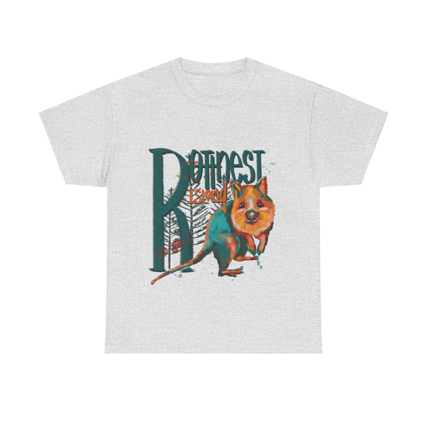 Rottnest Island WA Quokka custom designed Australian souvenir t shirt - Solei Designs